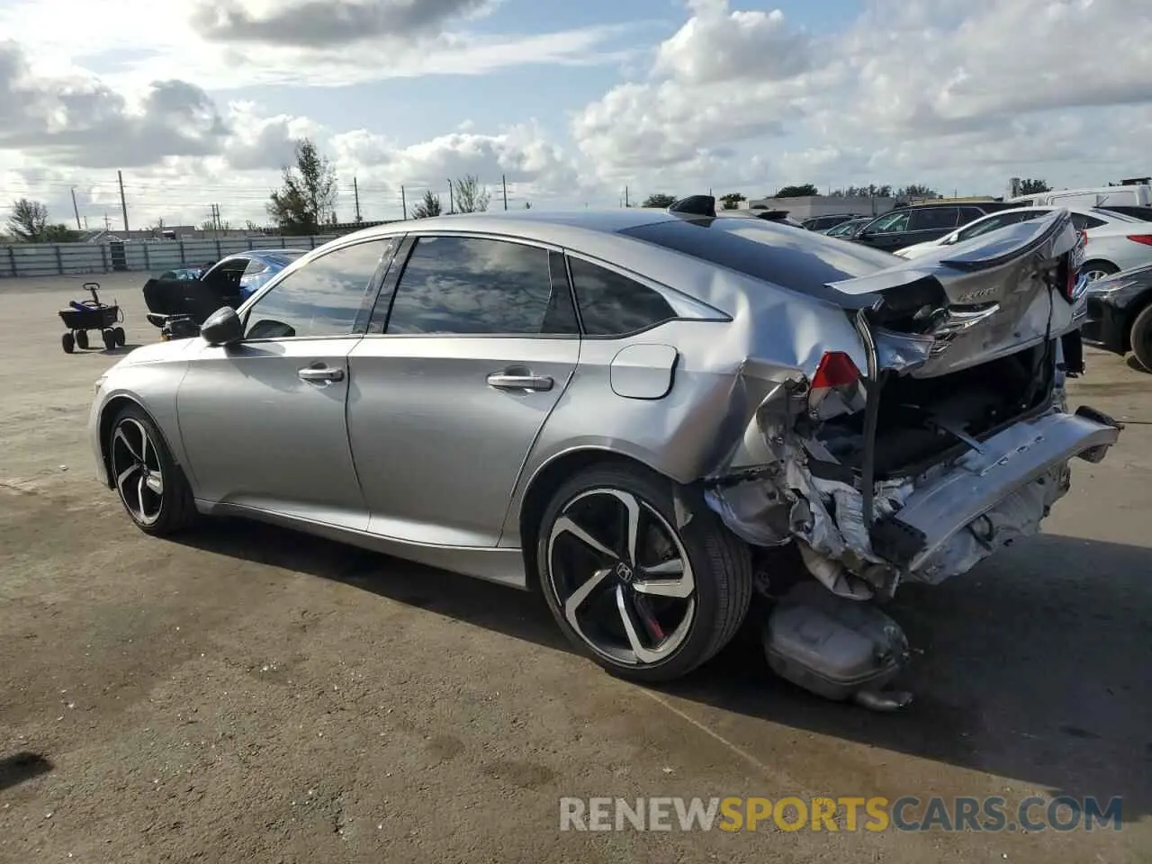 2 Photograph of a damaged car 1HGCV1F45NA059062 HONDA ACCORD 2022