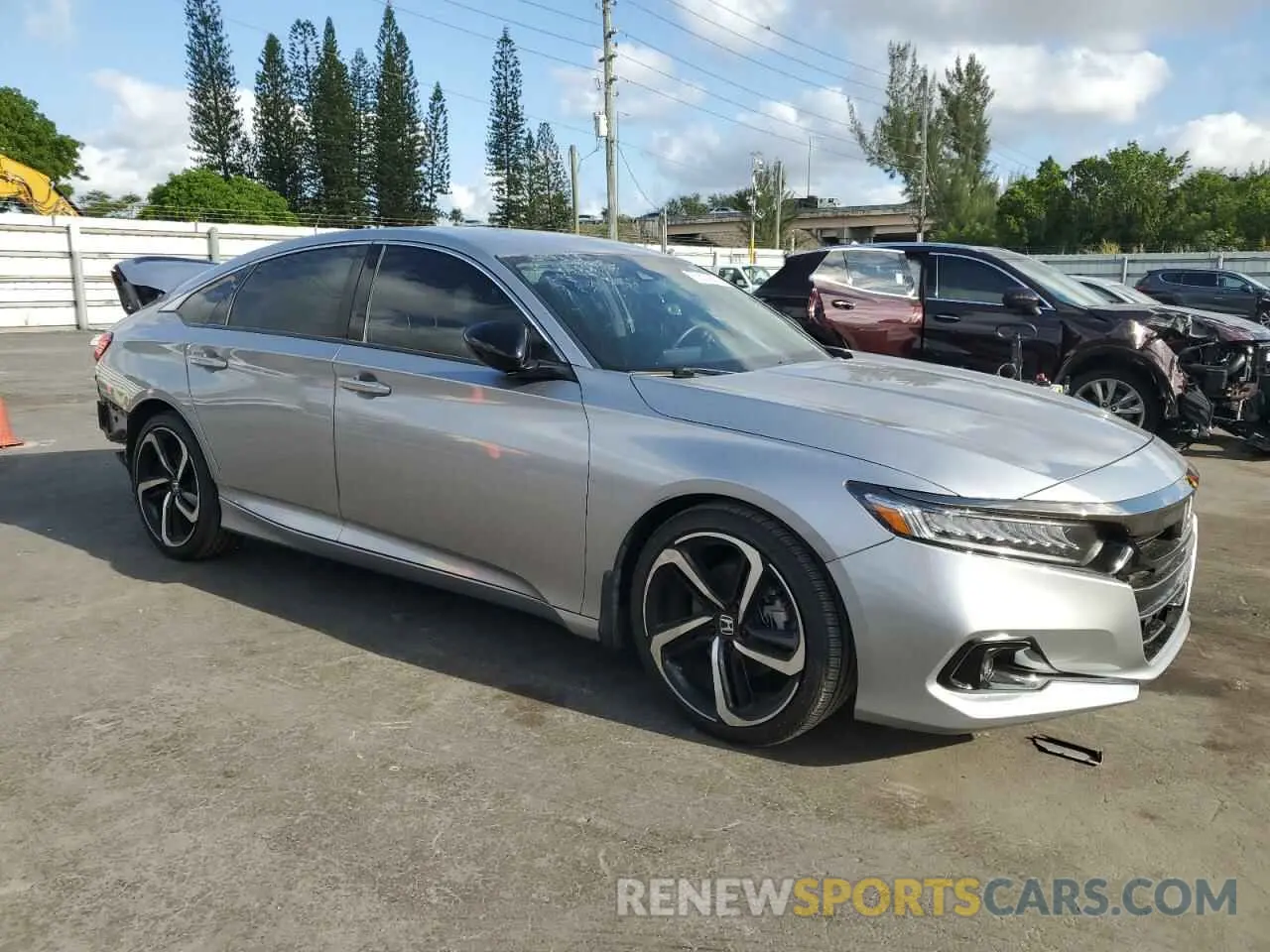4 Photograph of a damaged car 1HGCV1F45NA059062 HONDA ACCORD 2022