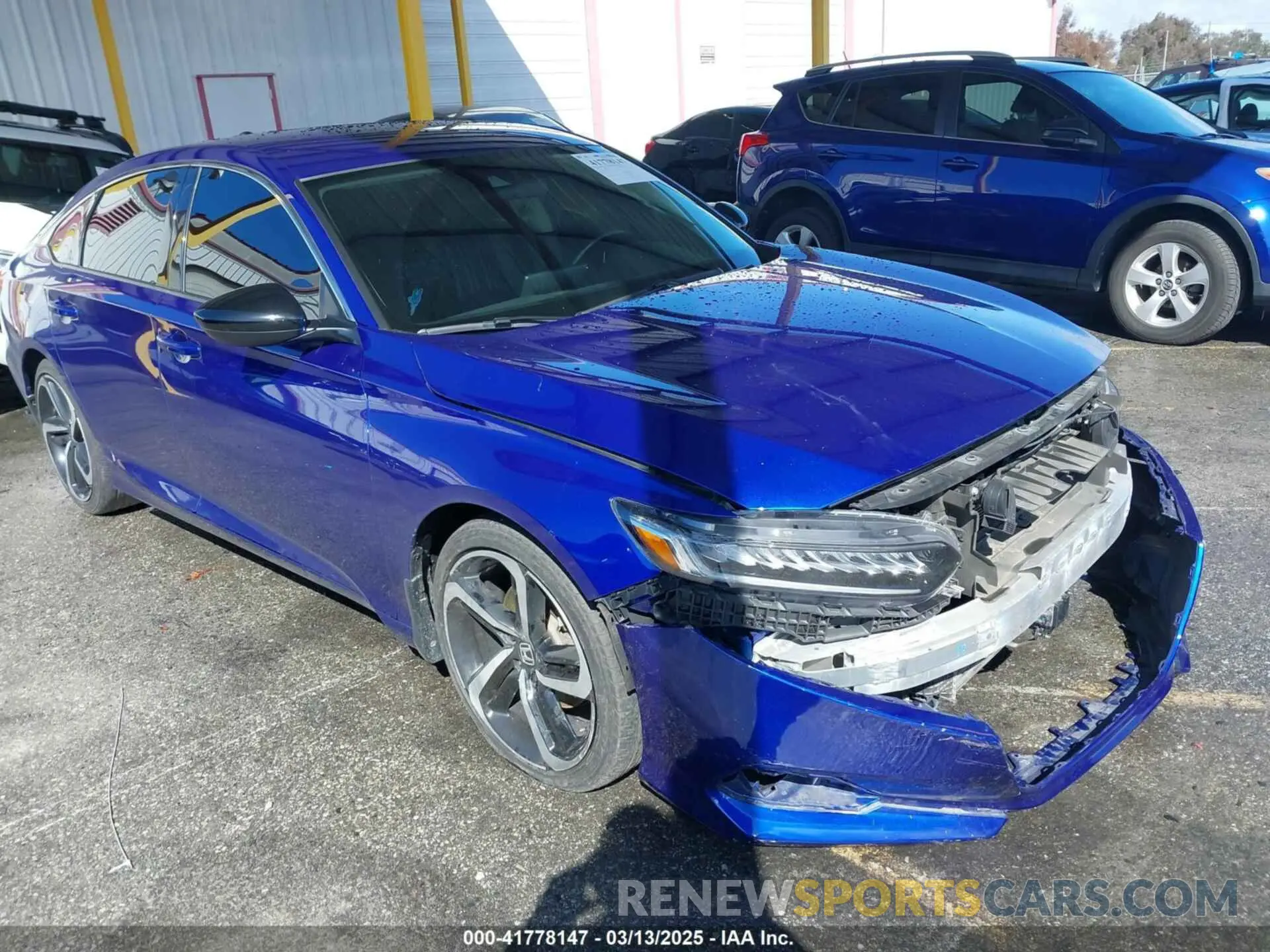 1 Photograph of a damaged car 1HGCV1F45NA066576 HONDA ACCORD 2022