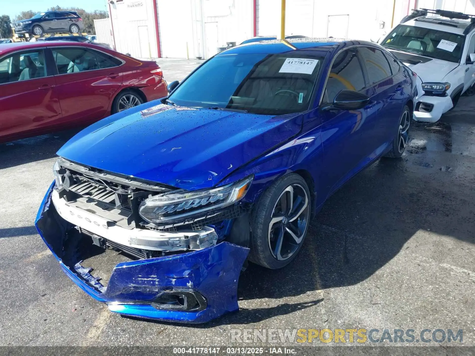 2 Photograph of a damaged car 1HGCV1F45NA066576 HONDA ACCORD 2022