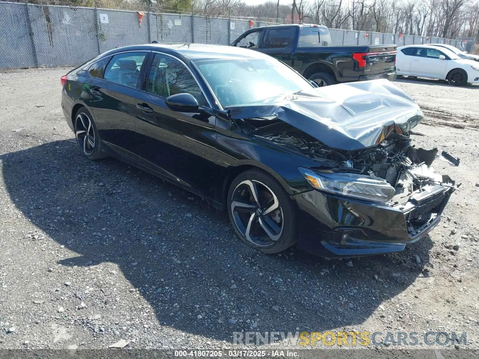 1 Photograph of a damaged car 1HGCV1F45NA082549 HONDA ACCORD 2022