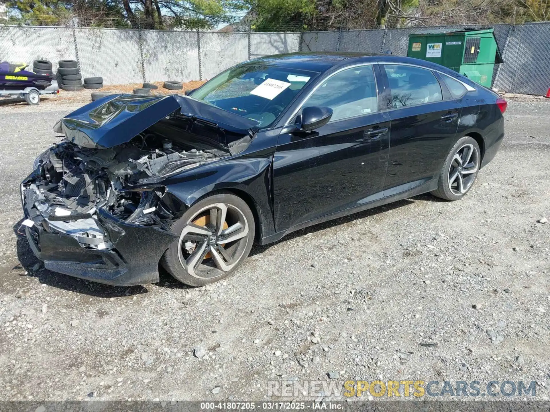 2 Photograph of a damaged car 1HGCV1F45NA082549 HONDA ACCORD 2022