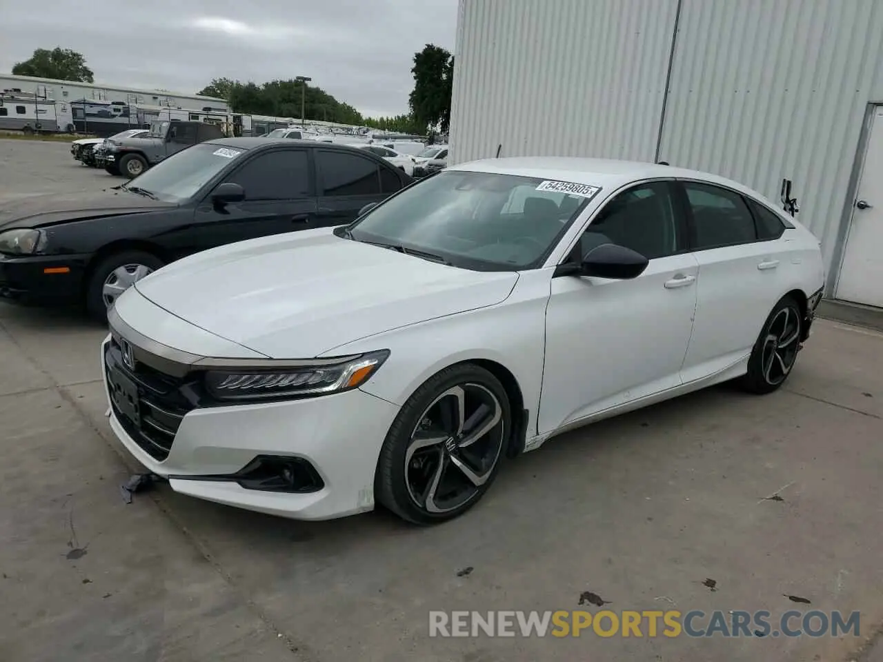 1 Photograph of a damaged car 1HGCV1F45NA112293 HONDA ACCORD 2022