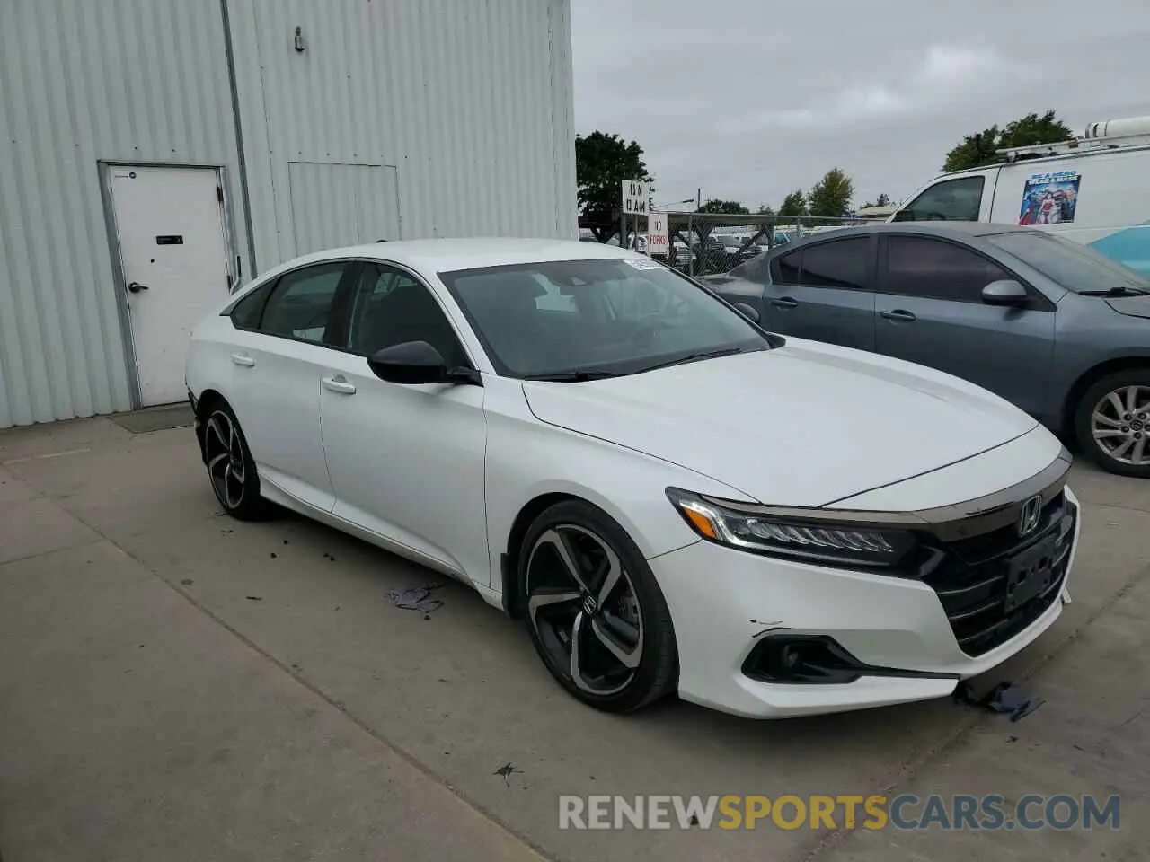 4 Photograph of a damaged car 1HGCV1F45NA112293 HONDA ACCORD 2022