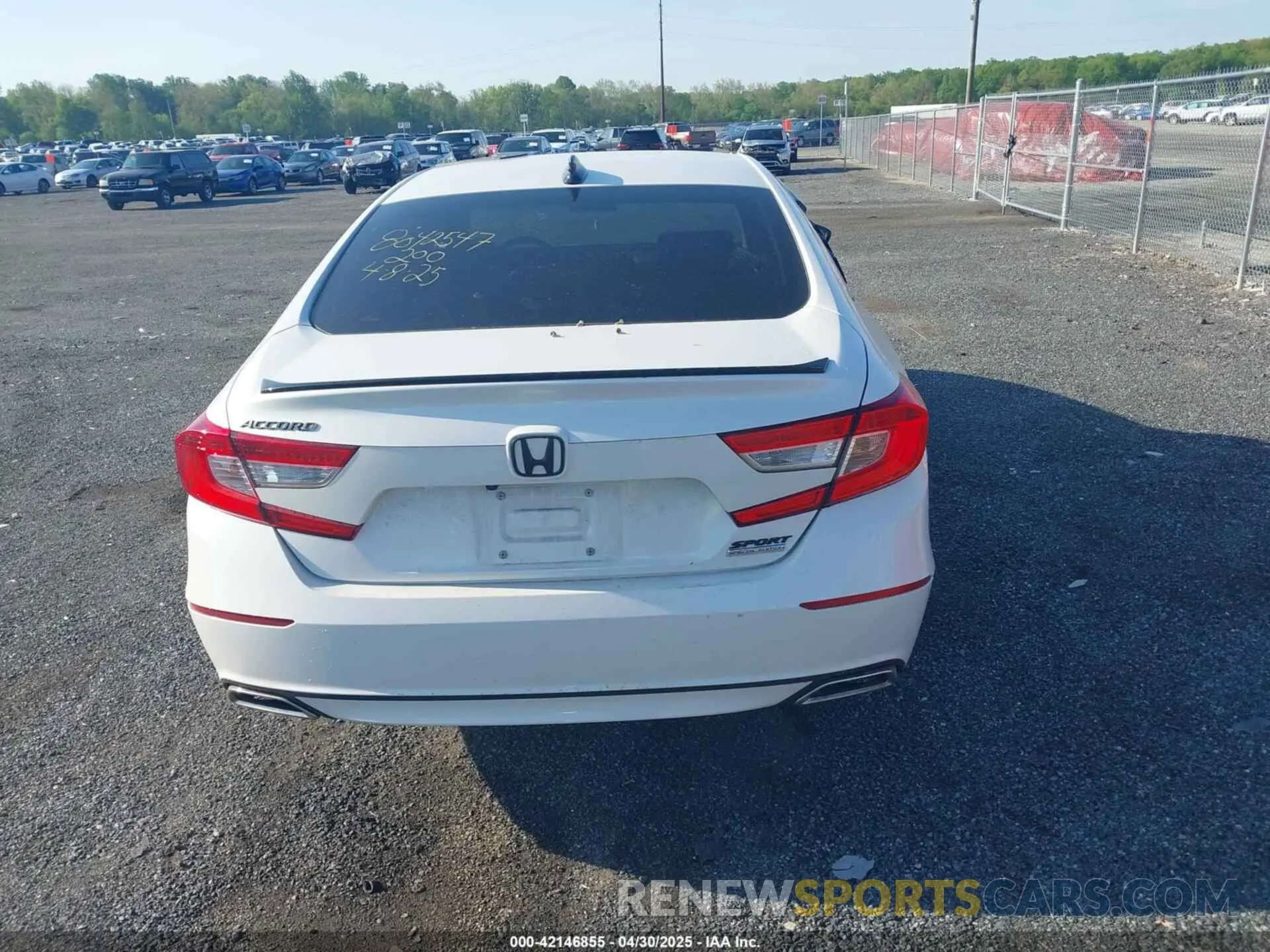 16 Photograph of a damaged car 1HGCV1F45NA113315 HONDA ACCORD 2022