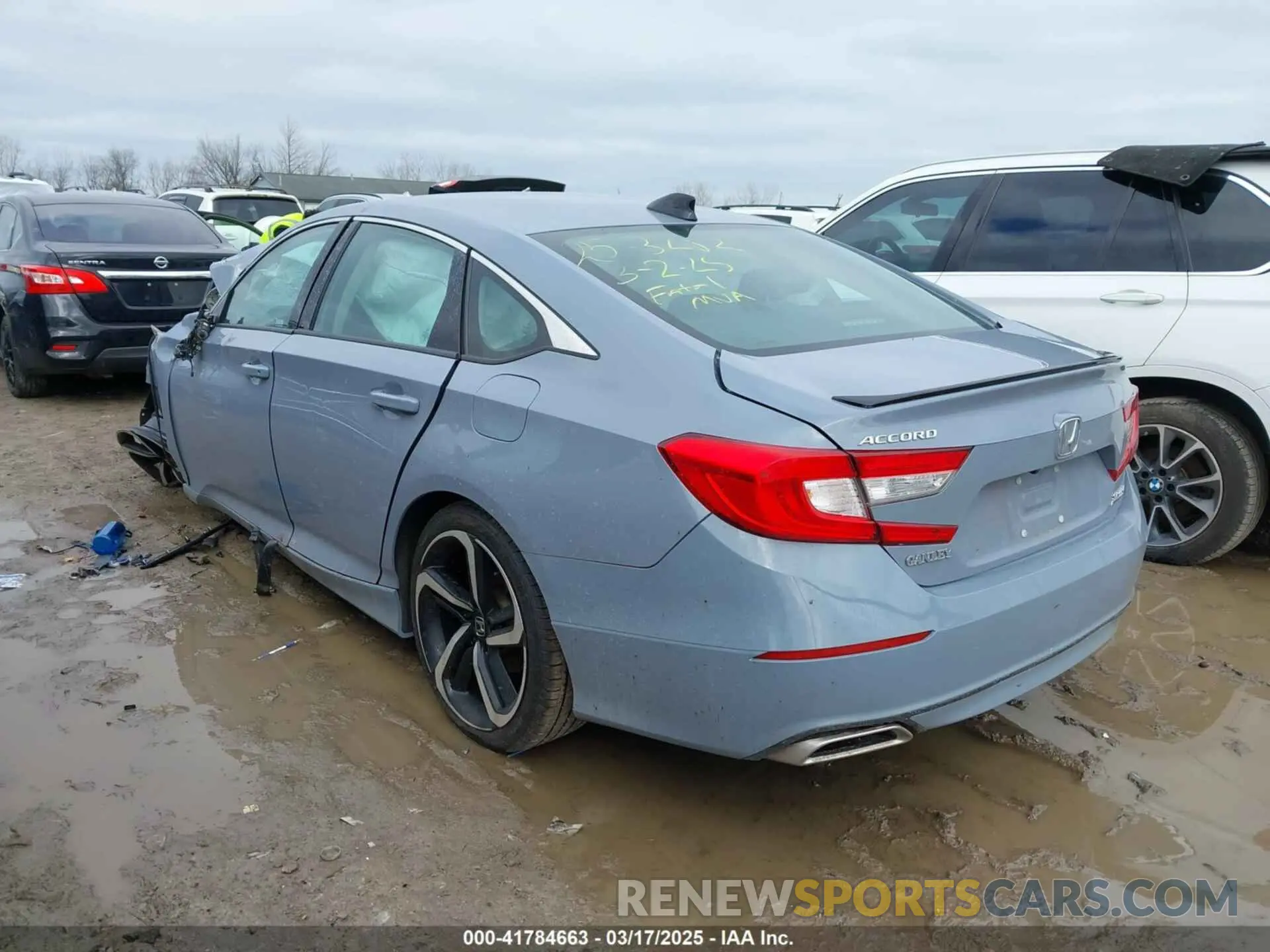 3 Photograph of a damaged car 1HGCV1F46NA034672 HONDA ACCORD 2022
