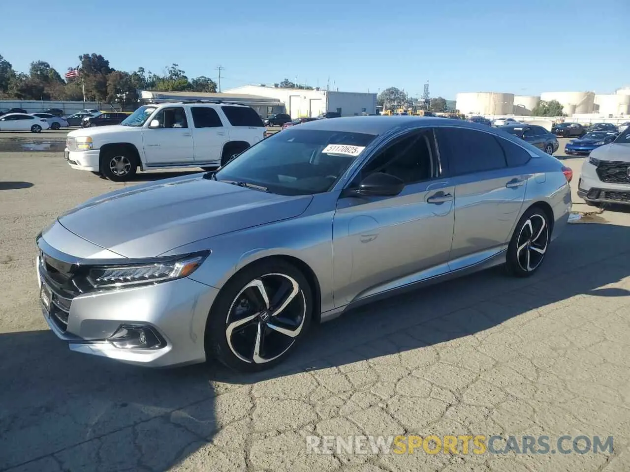 1 Photograph of a damaged car 1HGCV1F46NA038298 HONDA ACCORD 2022