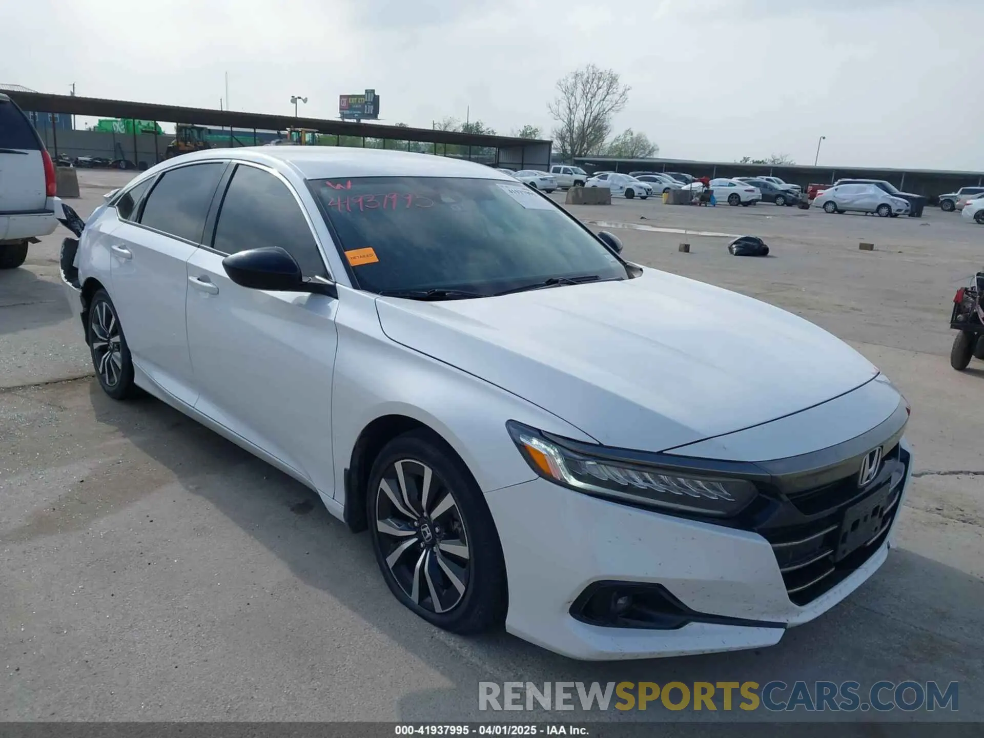 1 Photograph of a damaged car 1HGCV1F46NA061743 HONDA ACCORD 2022