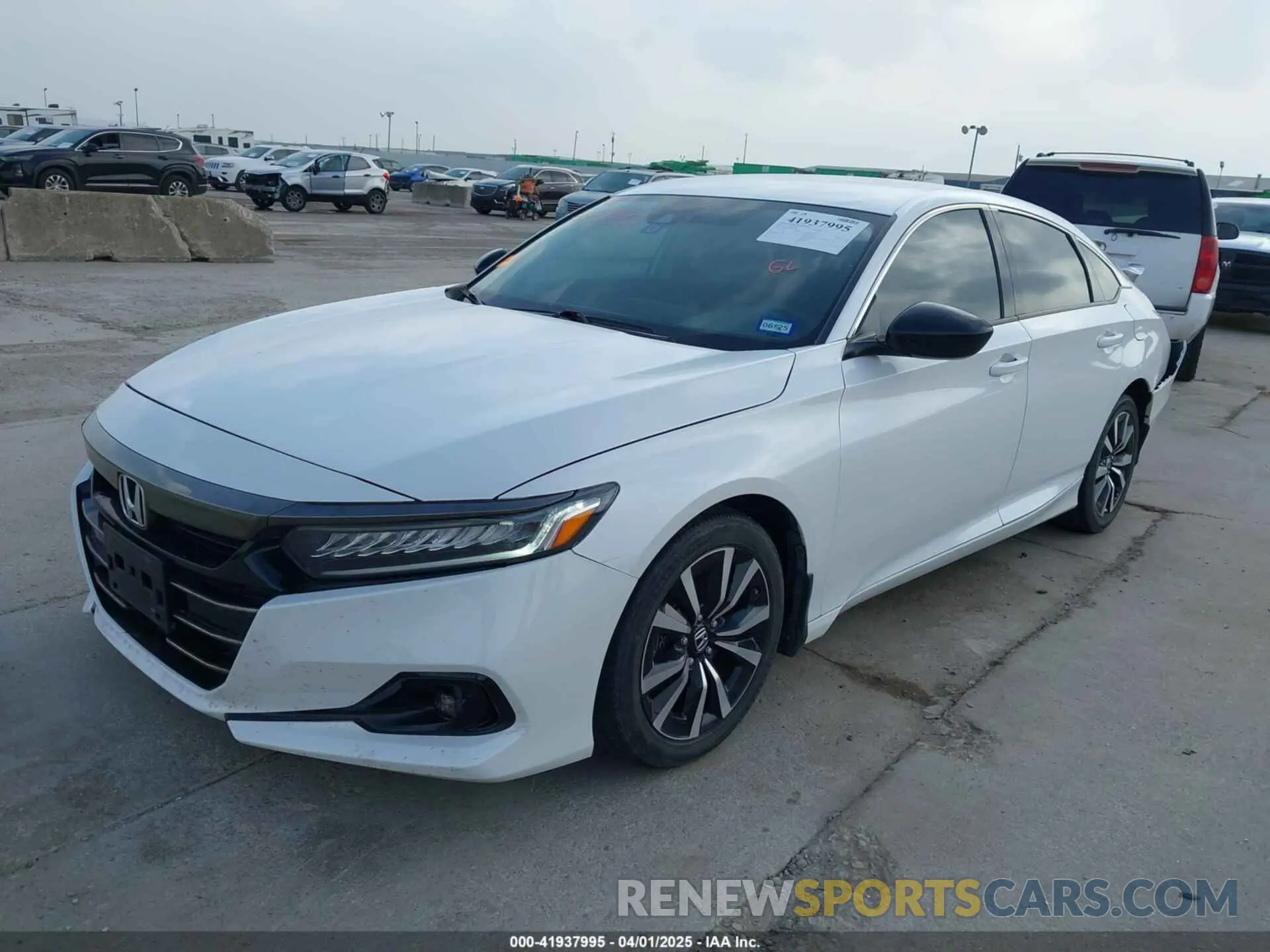 2 Photograph of a damaged car 1HGCV1F46NA061743 HONDA ACCORD 2022