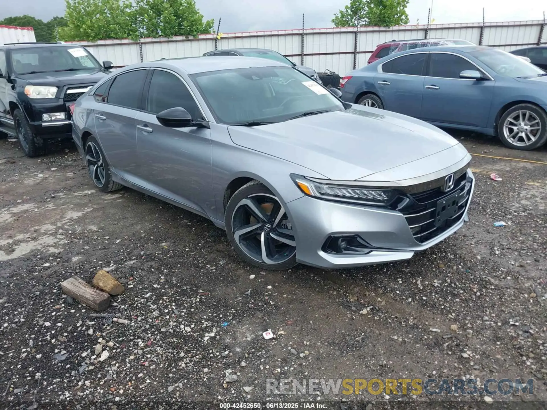 1 Photograph of a damaged car 1HGCV1F47NA017458 HONDA ACCORD 2022