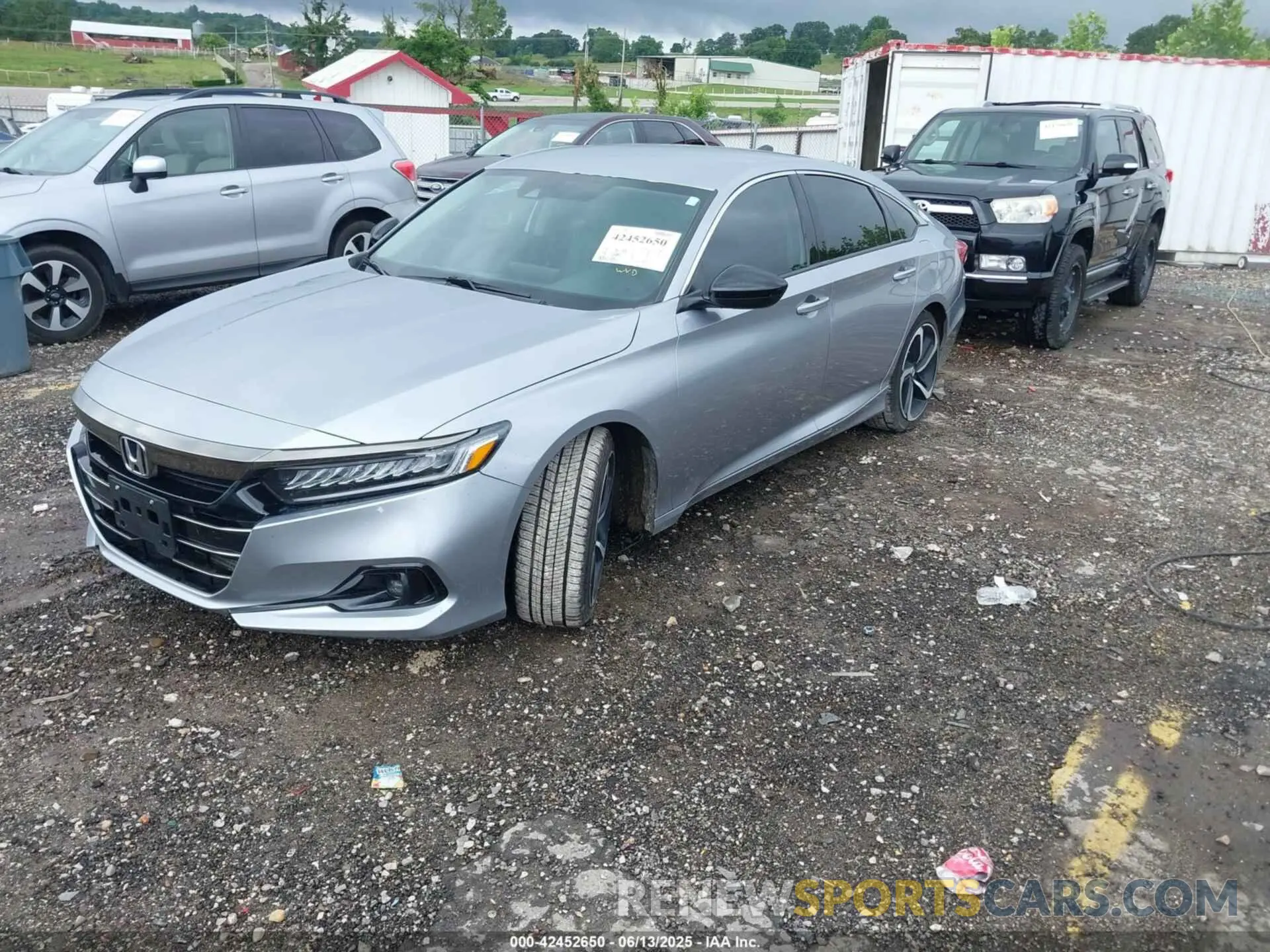 2 Photograph of a damaged car 1HGCV1F47NA017458 HONDA ACCORD 2022