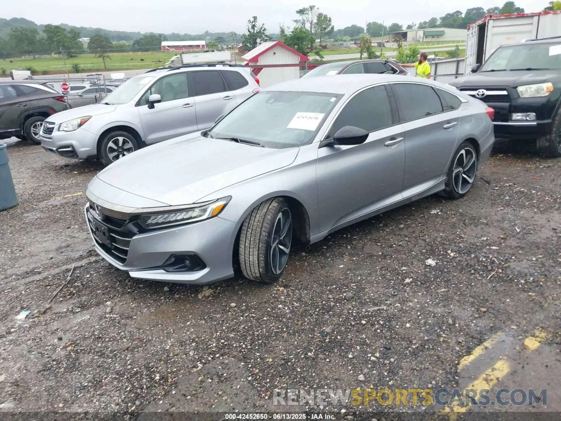 6 Photograph of a damaged car 1HGCV1F47NA017458 HONDA ACCORD 2022