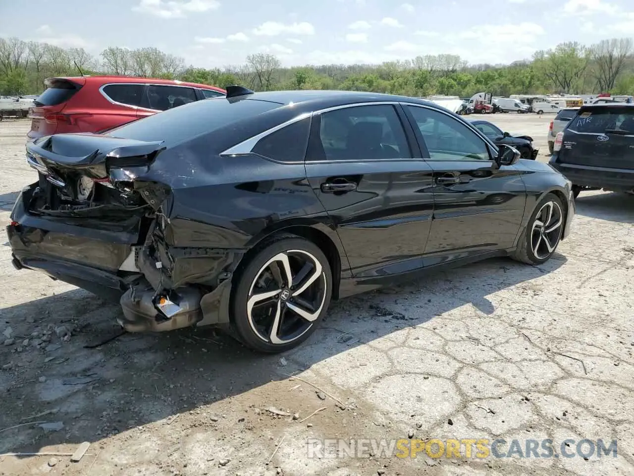 3 Photograph of a damaged car 1HGCV1F47NA021137 HONDA ACCORD 2022