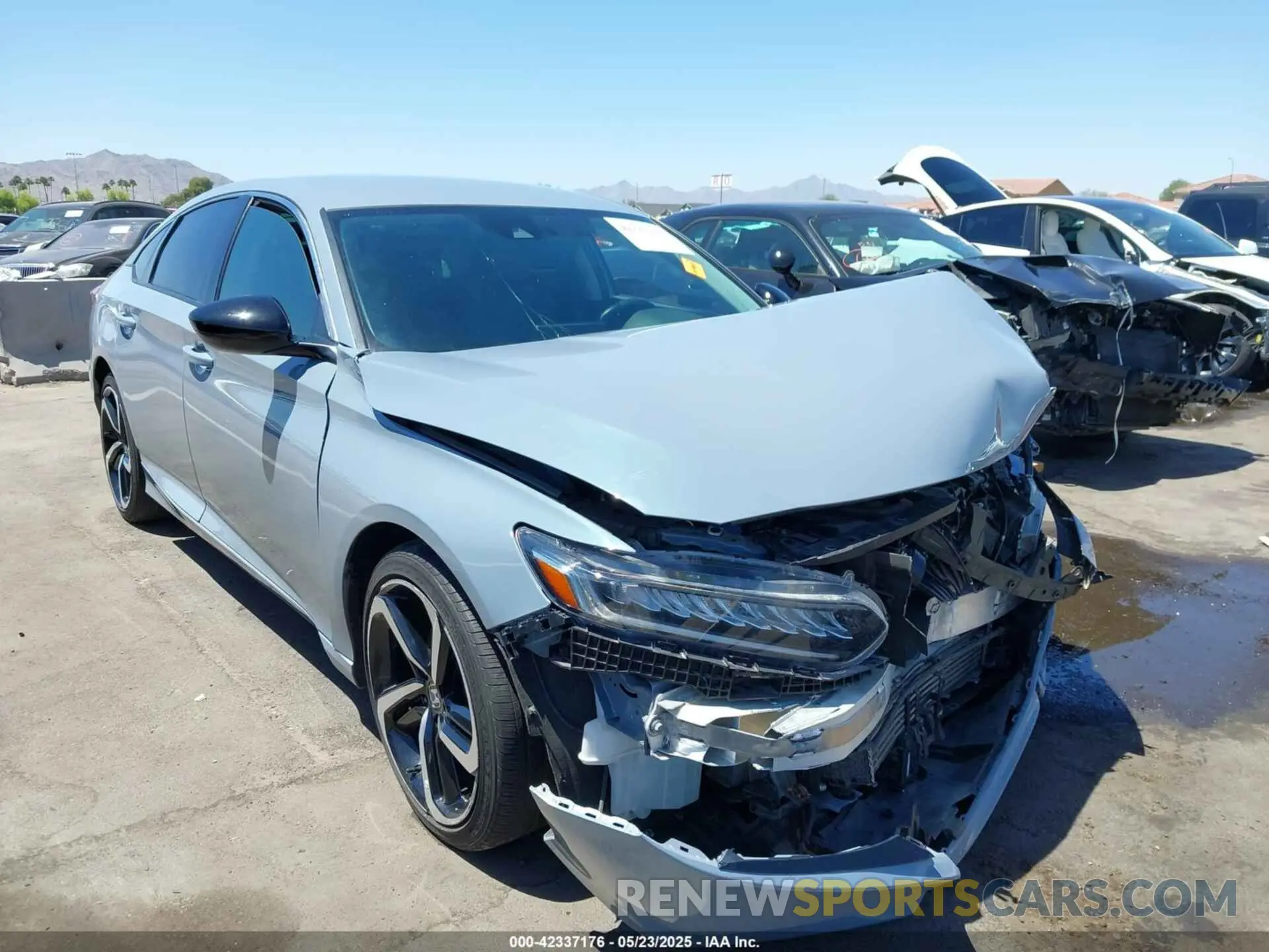1 Photograph of a damaged car 1HGCV1F47NA067597 HONDA ACCORD 2022
