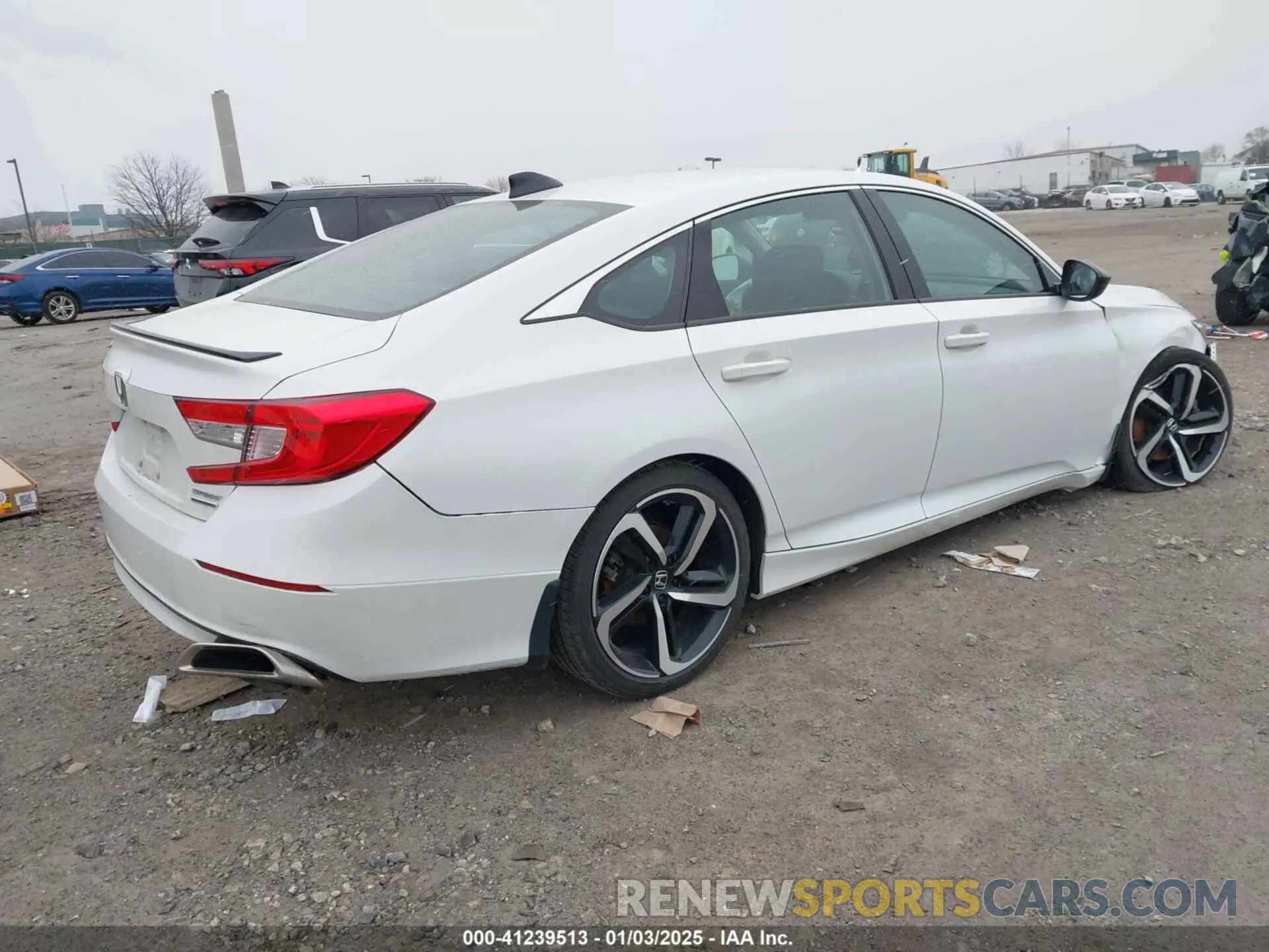 4 Photograph of a damaged car 1HGCV1F47NA098249 HONDA ACCORD 2022