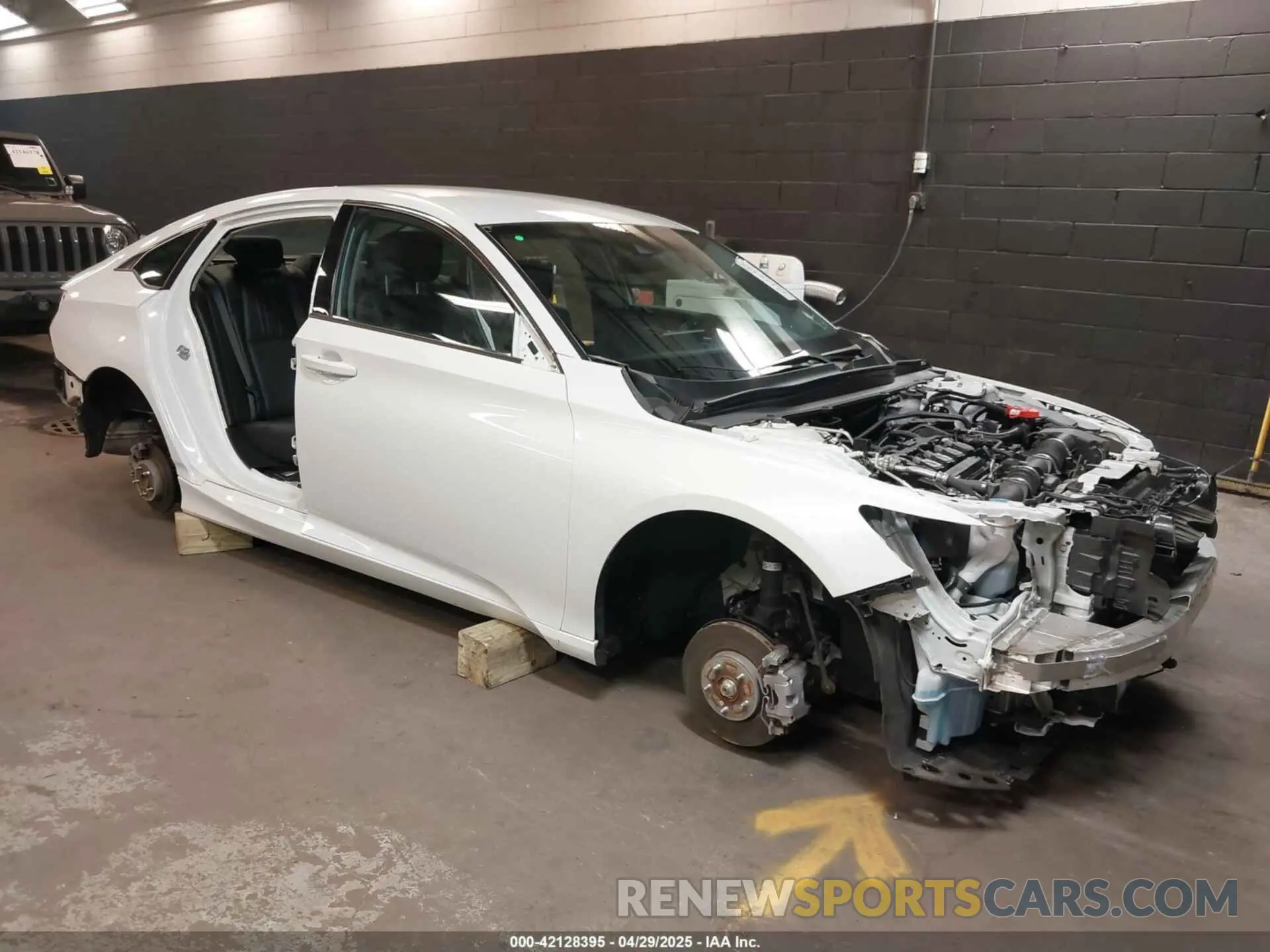 1 Photograph of a damaged car 1HGCV1F47NA113168 HONDA ACCORD 2022