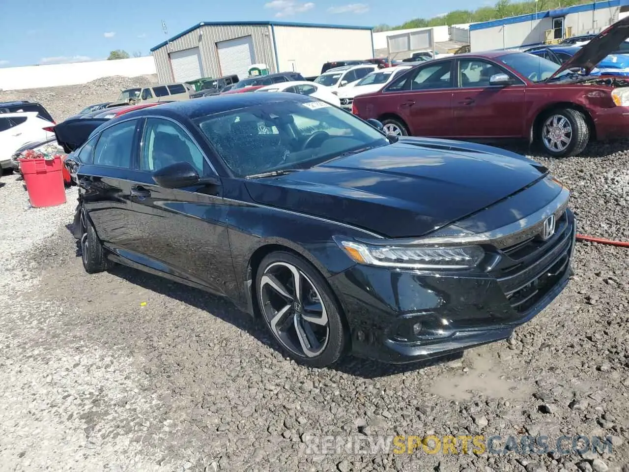 4 Photograph of a damaged car 1HGCV1F47NA115650 HONDA ACCORD 2022