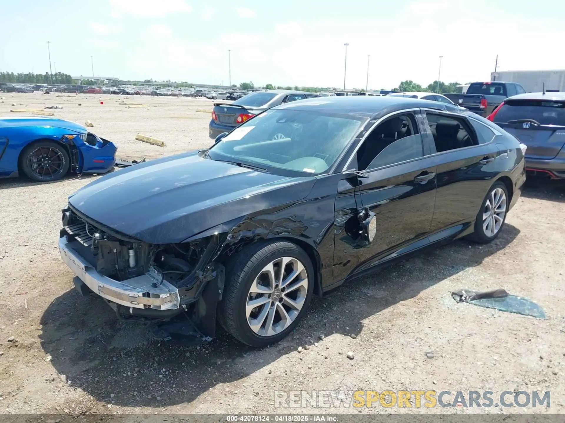 2 Photograph of a damaged car 1HGCV1F48NA000037 HONDA ACCORD 2022