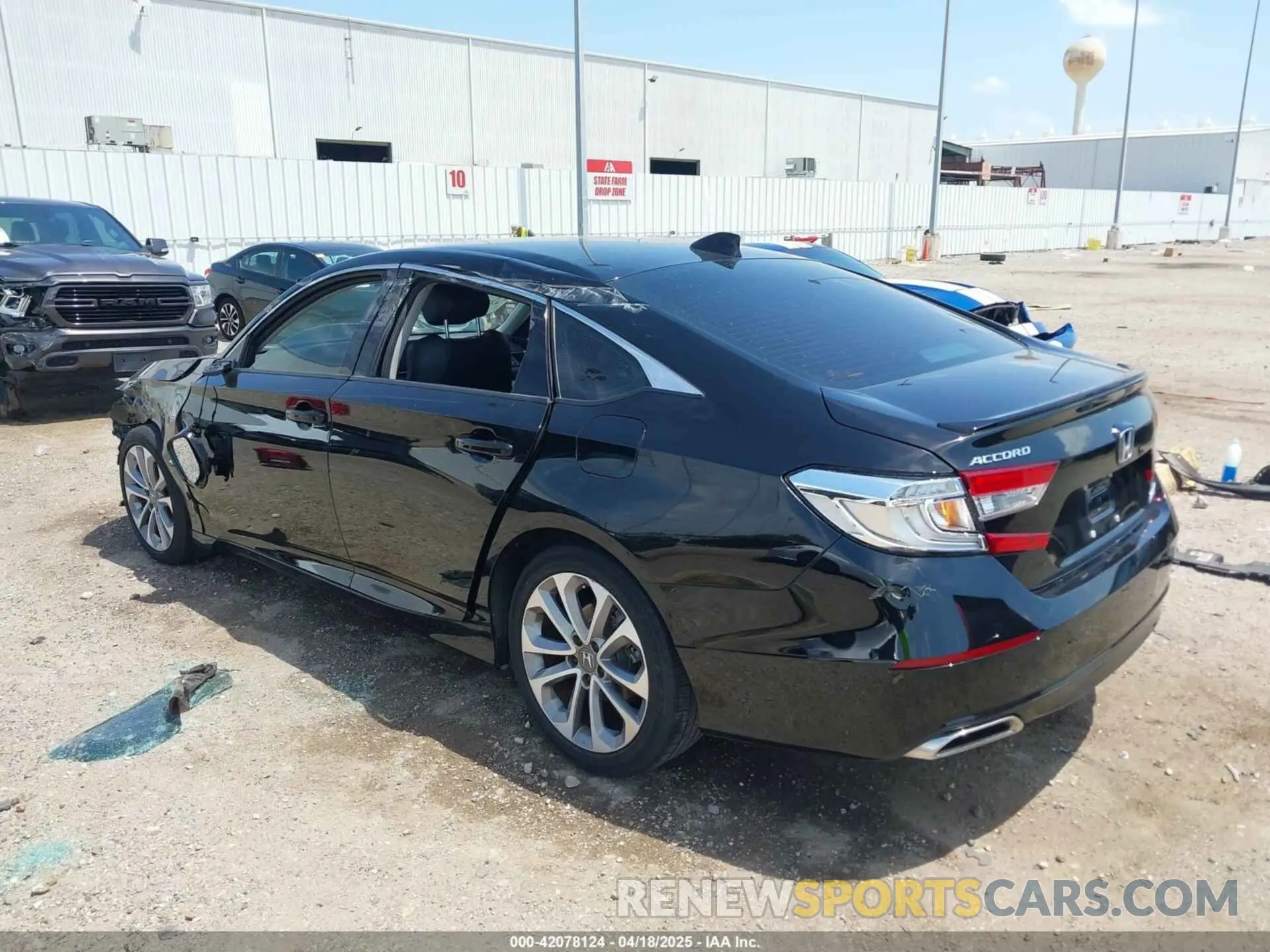 3 Photograph of a damaged car 1HGCV1F48NA000037 HONDA ACCORD 2022