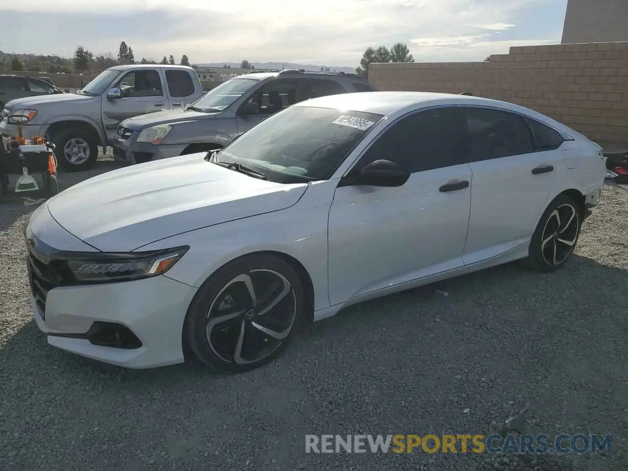 1 Photograph of a damaged car 1HGCV1F48NA004878 HONDA ACCORD 2022