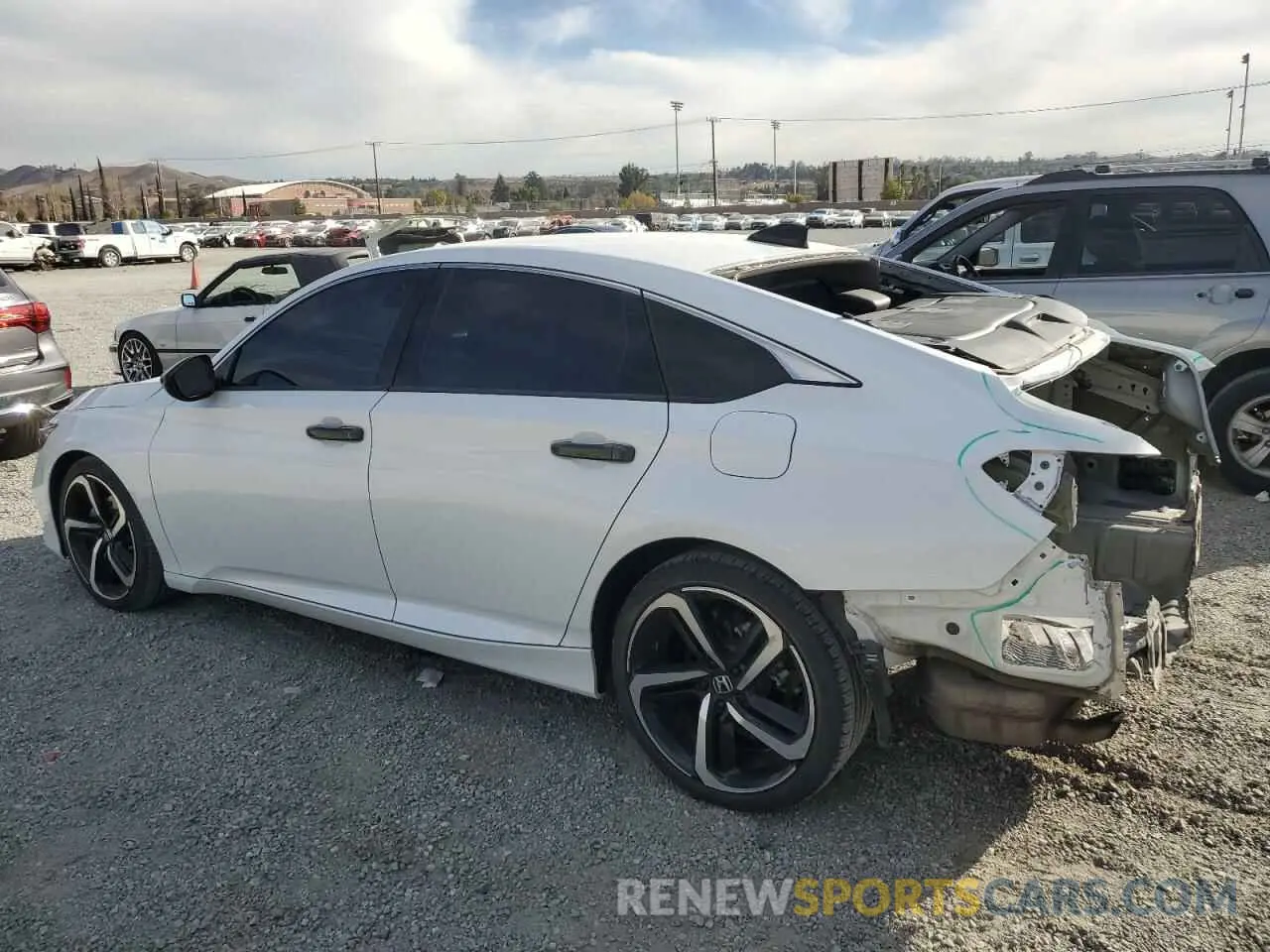 2 Photograph of a damaged car 1HGCV1F48NA004878 HONDA ACCORD 2022
