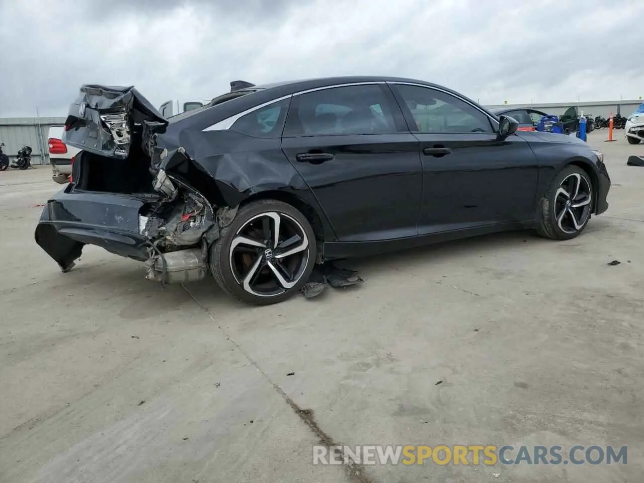 3 Photograph of a damaged car 1HGCV1F48NA007358 HONDA ACCORD 2022