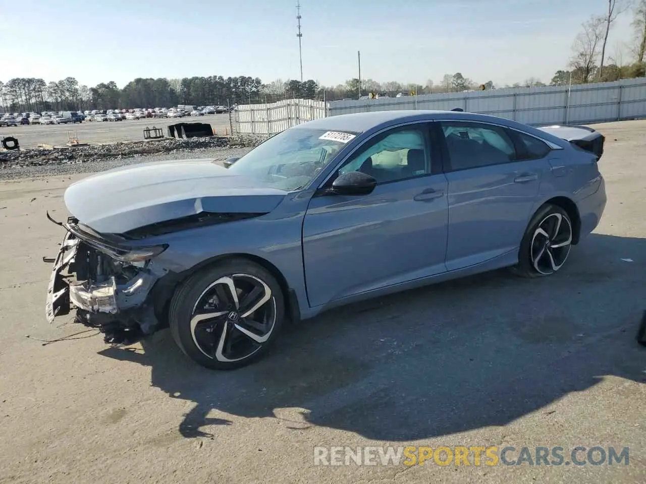 1 Photograph of a damaged car 1HGCV1F48NA034723 HONDA ACCORD 2022