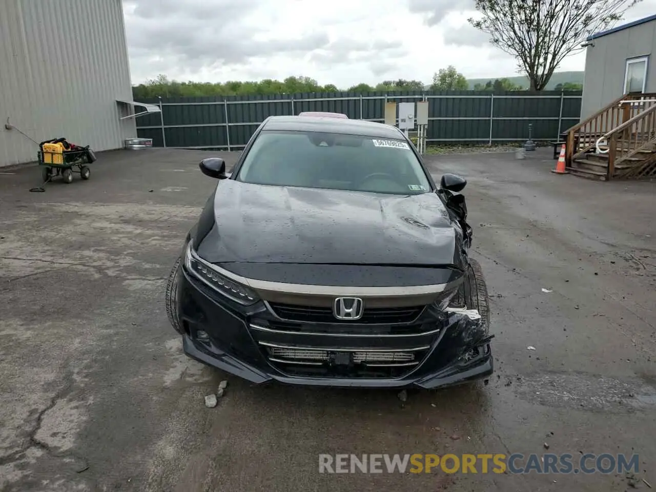 5 Photograph of a damaged car 1HGCV1F48NA043888 HONDA ACCORD 2022