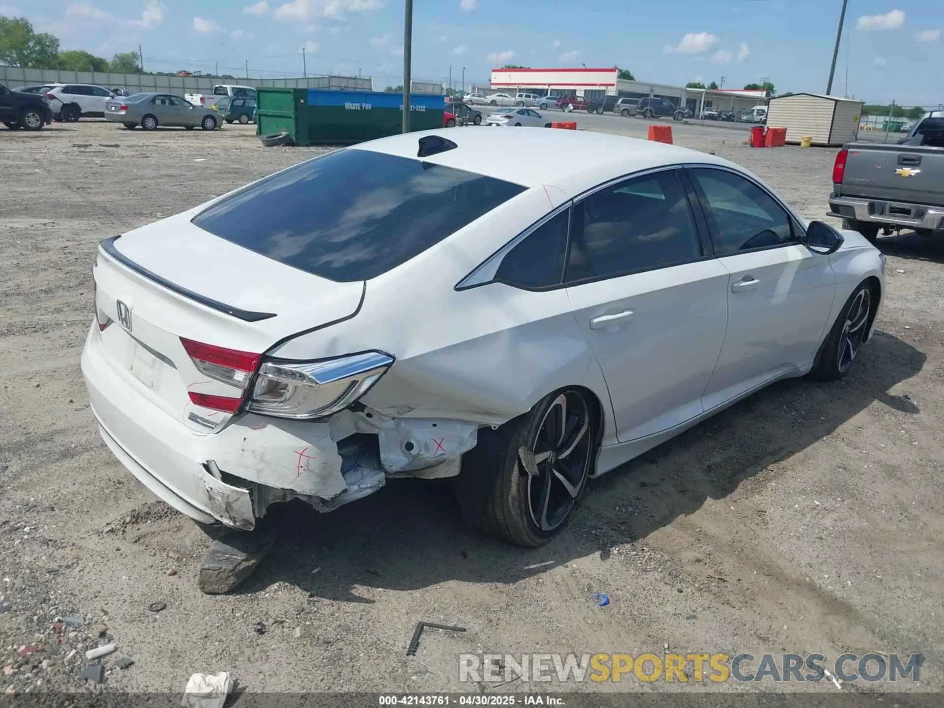 4 Photograph of a damaged car 1HGCV1F48NA067821 HONDA ACCORD 2022