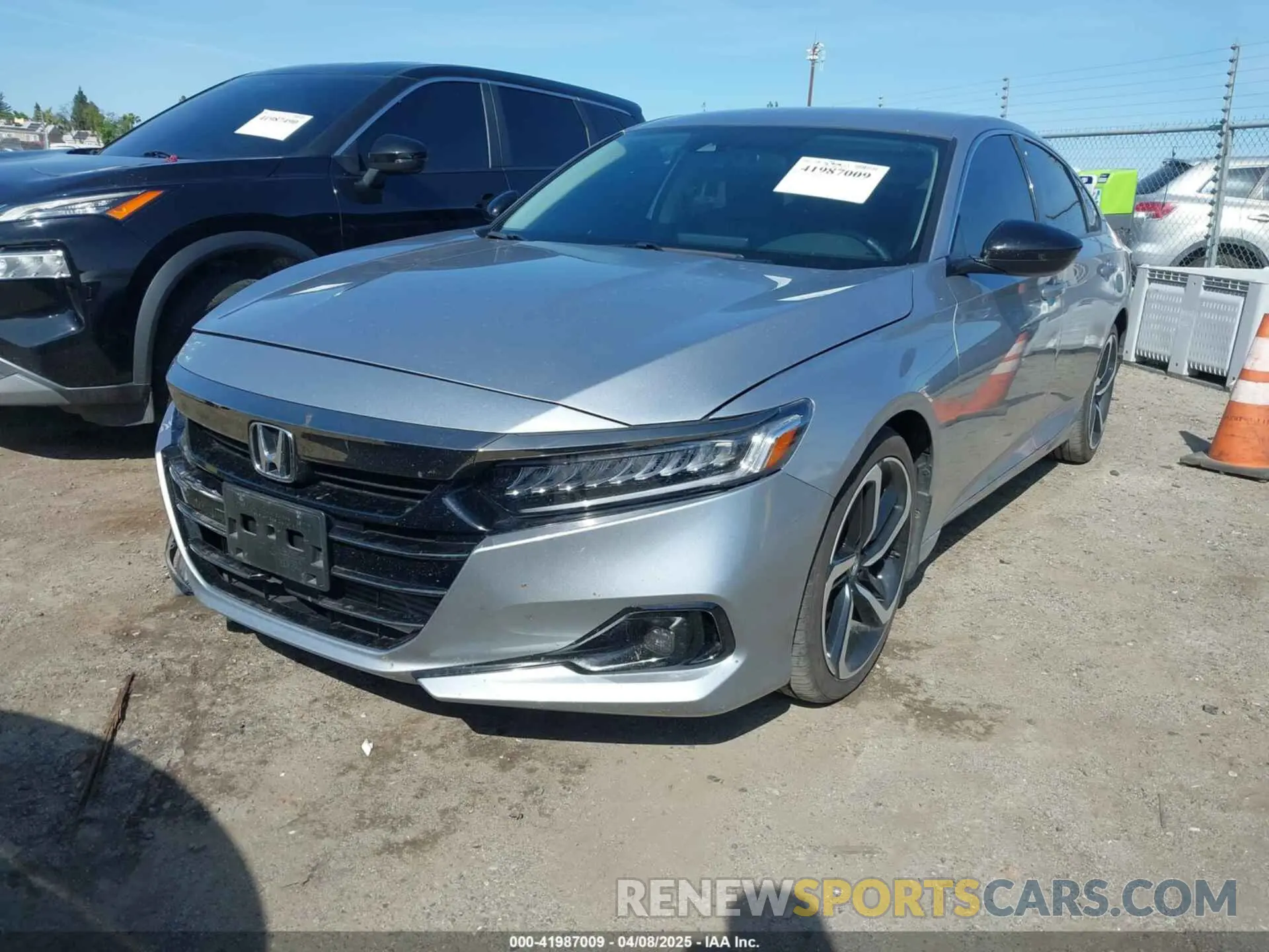 2 Photograph of a damaged car 1HGCV1F48NA068841 HONDA ACCORD 2022