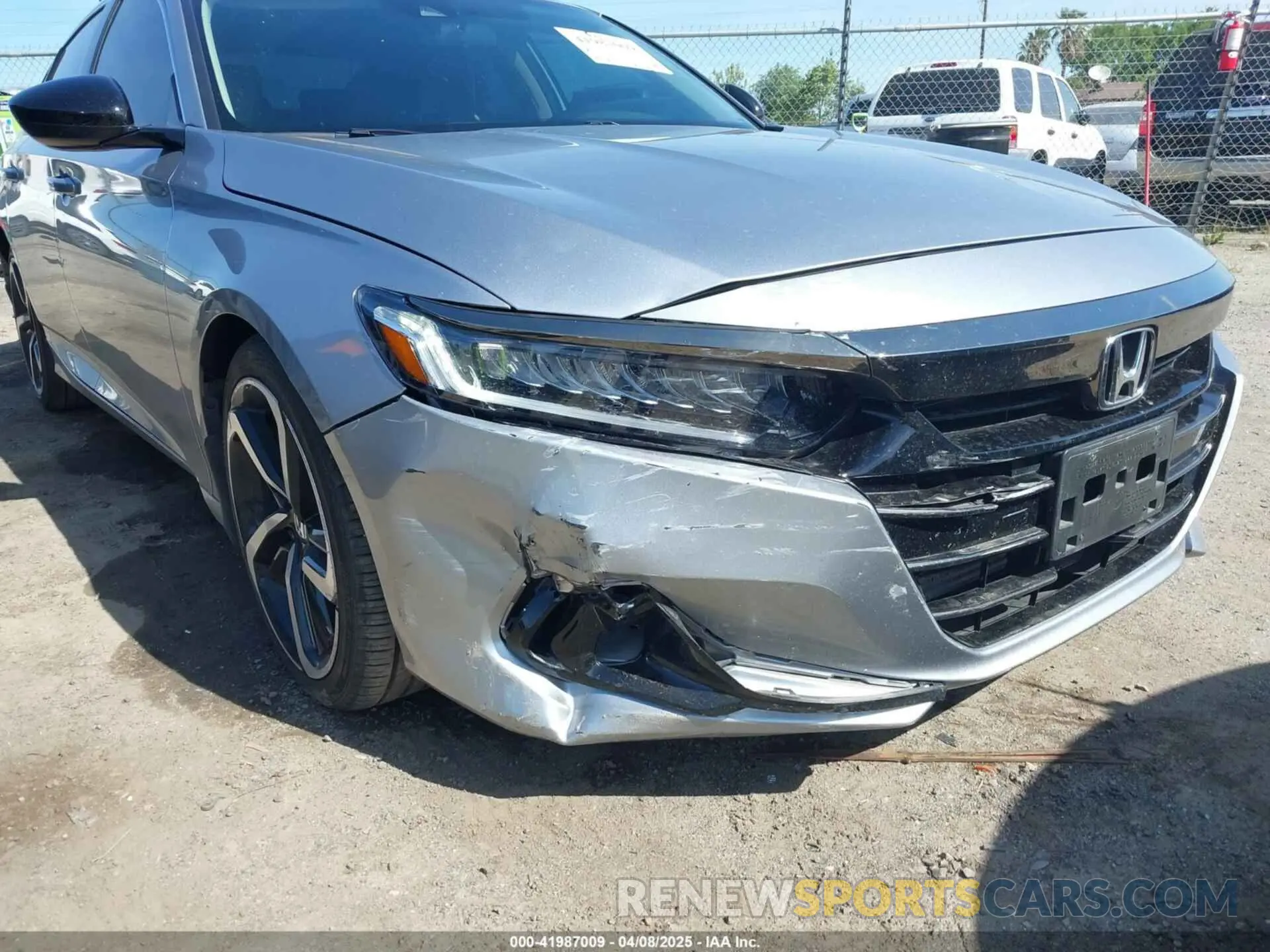 6 Photograph of a damaged car 1HGCV1F48NA068841 HONDA ACCORD 2022