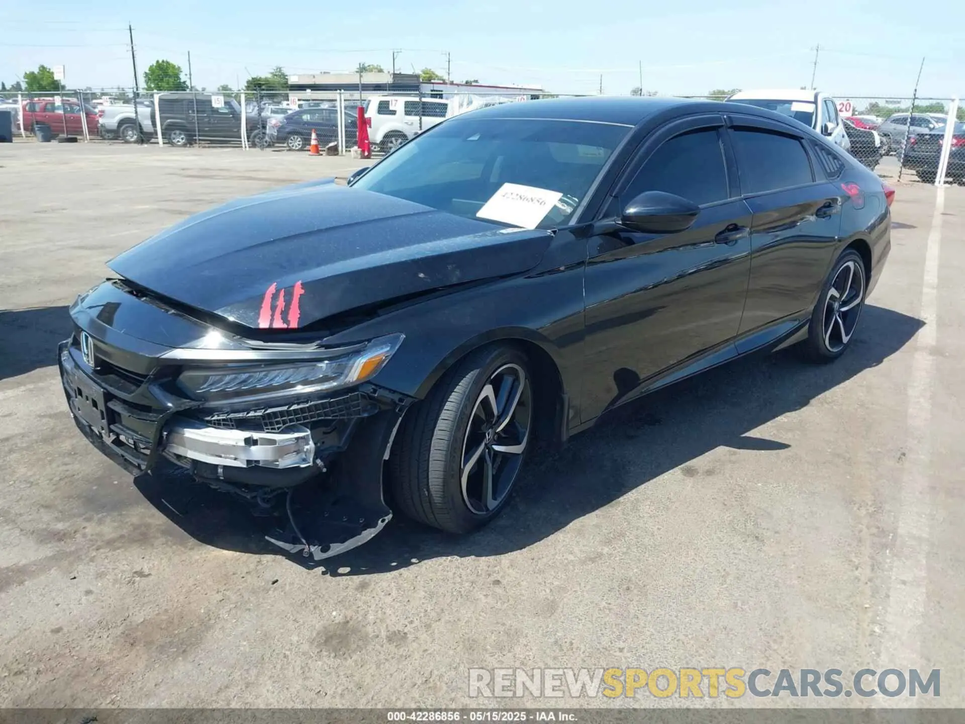 2 Photograph of a damaged car 1HGCV1F49NA038795 HONDA ACCORD 2022