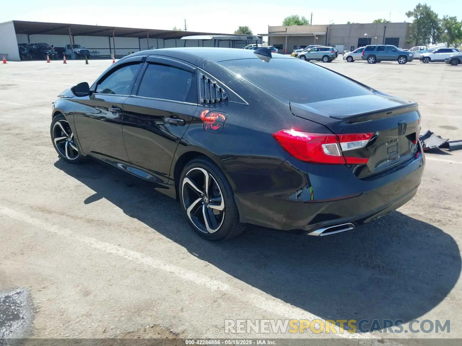 3 Photograph of a damaged car 1HGCV1F49NA038795 HONDA ACCORD 2022