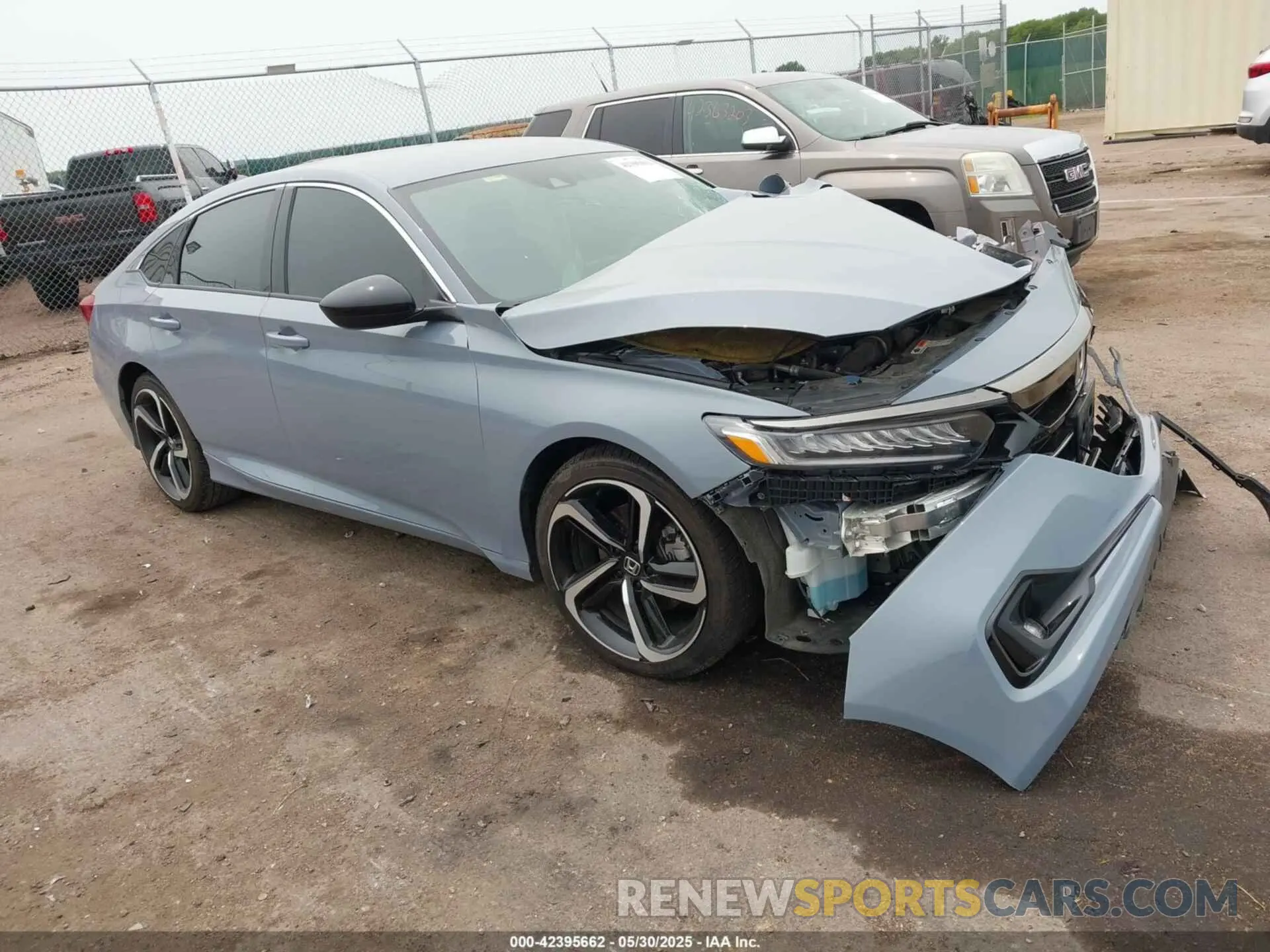 1 Photograph of a damaged car 1HGCV1F49NA053068 HONDA ACCORD 2022