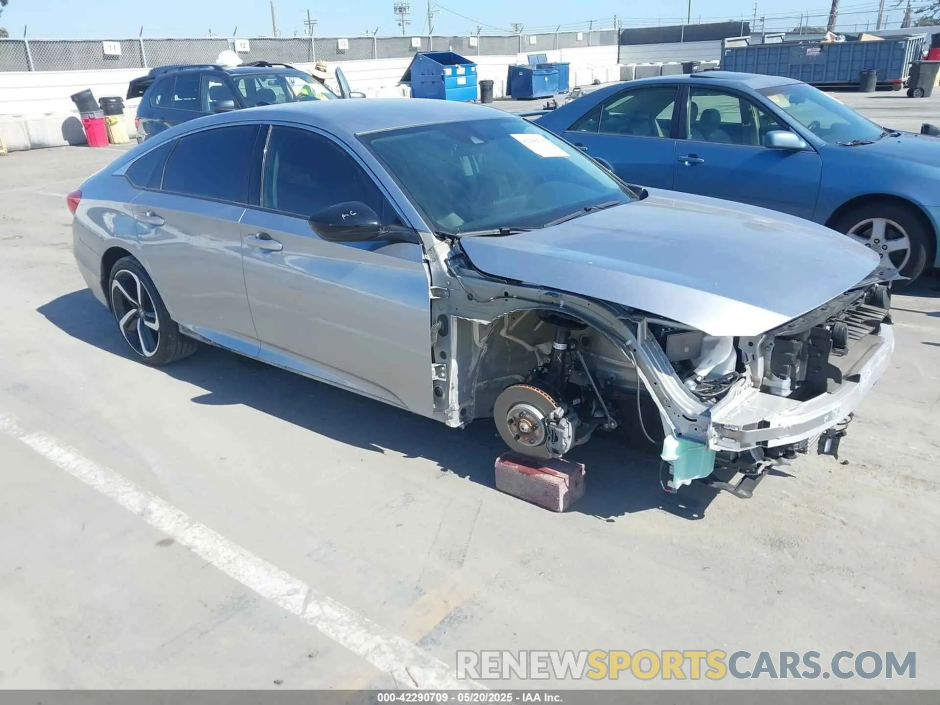 1 Photograph of a damaged car 1HGCV1F49NA069433 HONDA ACCORD 2022