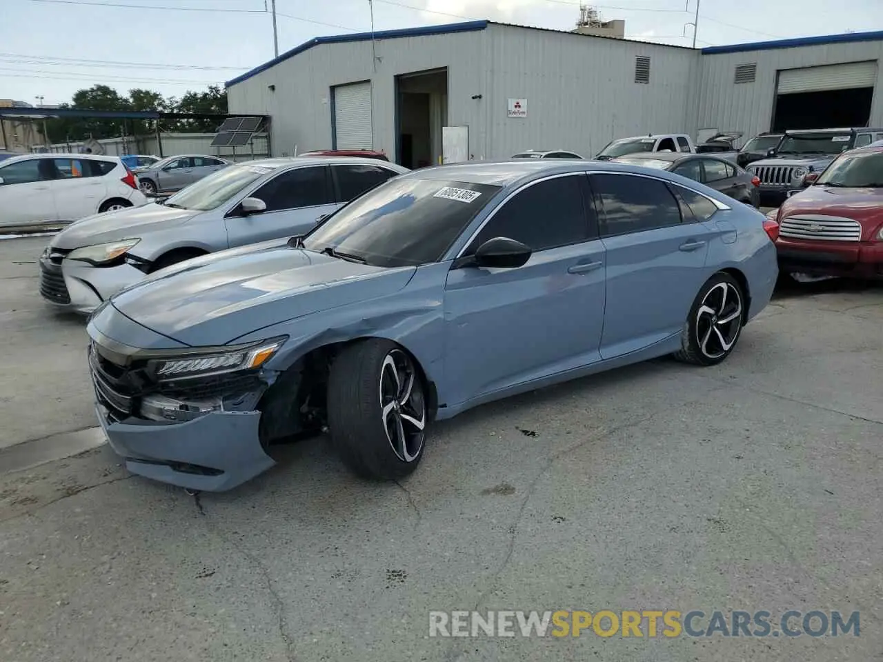 1 Photograph of a damaged car 1HGCV1F49NA082182 HONDA ACCORD 2022