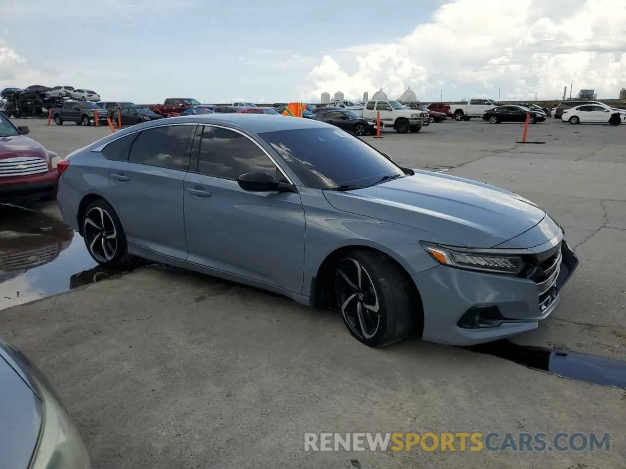 4 Photograph of a damaged car 1HGCV1F49NA082182 HONDA ACCORD 2022