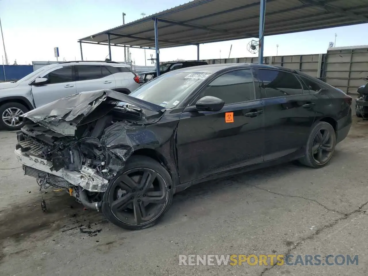 1 Photograph of a damaged car 1HGCV1F49NA082487 HONDA ACCORD 2022