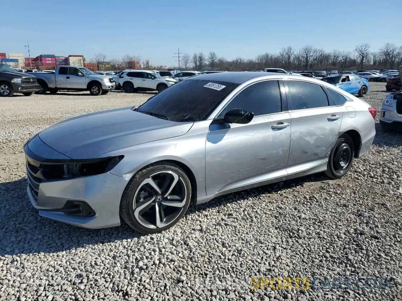 1 Photograph of a damaged car 1HGCV1F4XNA030169 HONDA ACCORD 2022