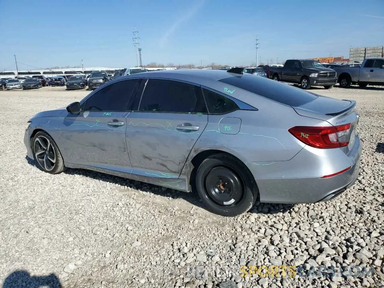 2 Photograph of a damaged car 1HGCV1F4XNA030169 HONDA ACCORD 2022