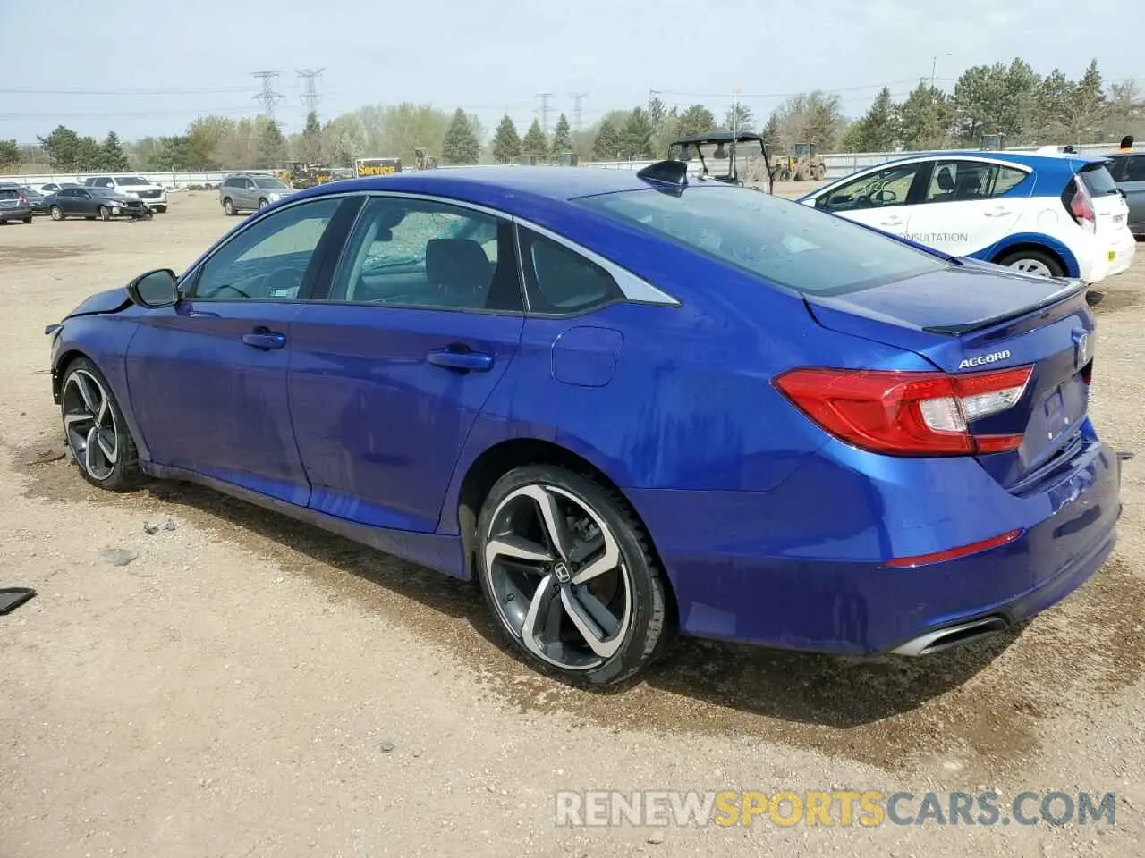 2 Photograph of a damaged car 1HGCV1F4XNA036599 HONDA ACCORD 2022