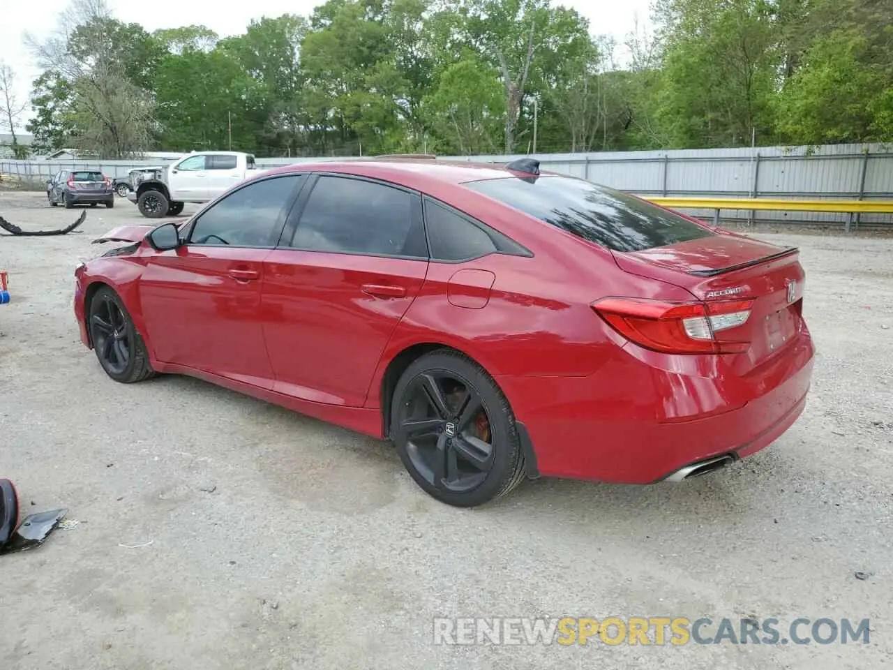 2 Photograph of a damaged car 1HGCV1F4XNA038529 HONDA ACCORD 2022