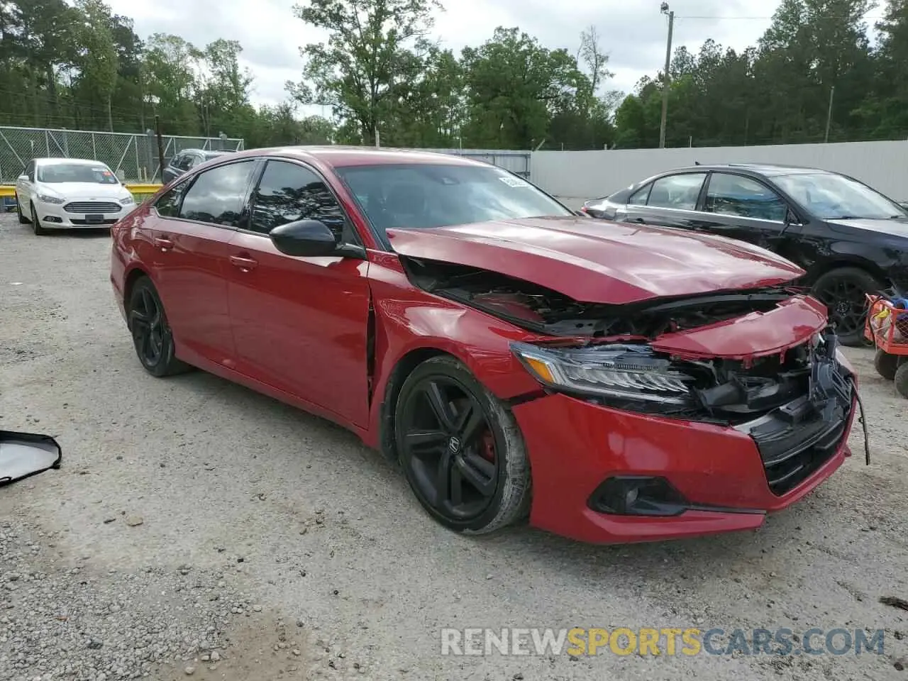 4 Photograph of a damaged car 1HGCV1F4XNA038529 HONDA ACCORD 2022