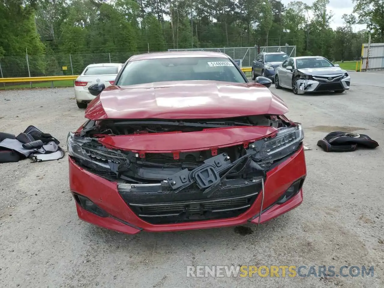 5 Photograph of a damaged car 1HGCV1F4XNA038529 HONDA ACCORD 2022