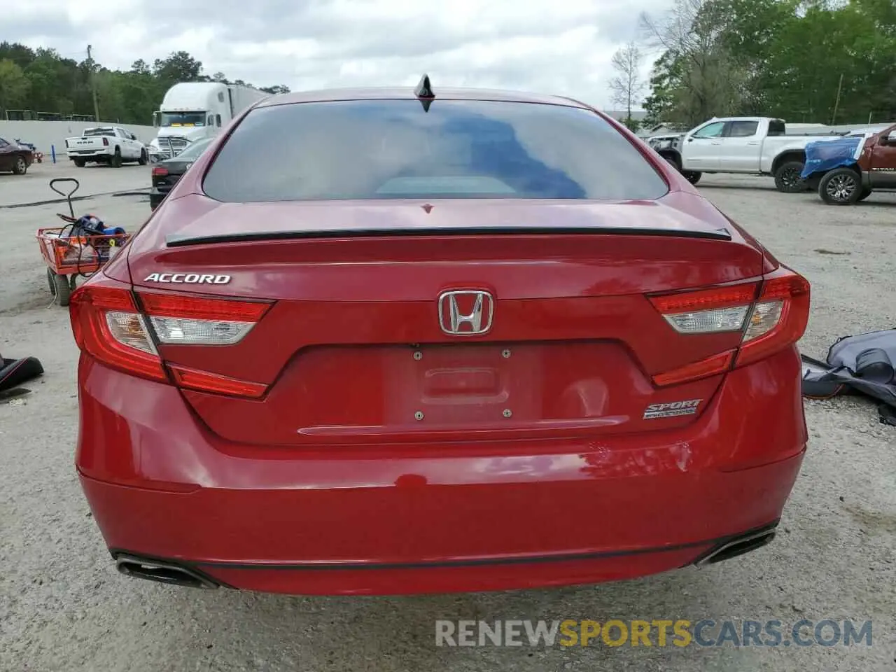 6 Photograph of a damaged car 1HGCV1F4XNA038529 HONDA ACCORD 2022