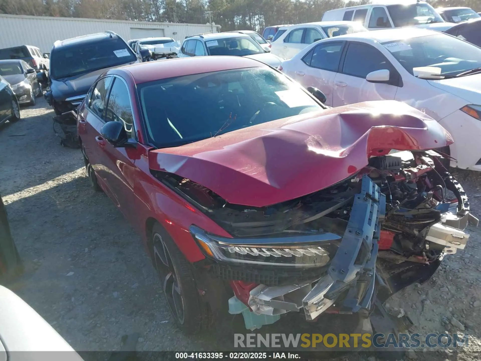 13 Photograph of a damaged car 1HGCV1F4XNA056237 HONDA ACCORD 2022