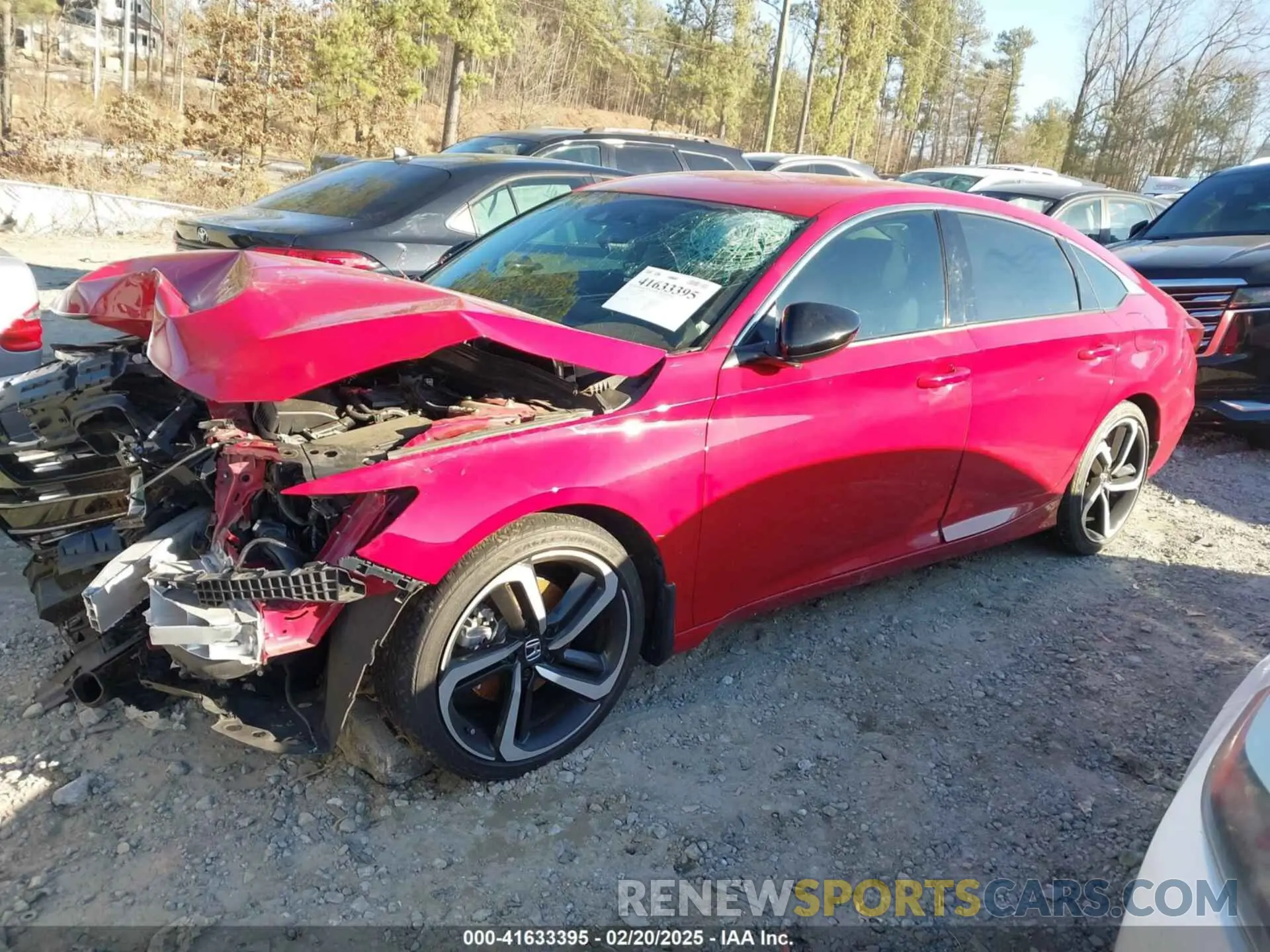 2 Photograph of a damaged car 1HGCV1F4XNA056237 HONDA ACCORD 2022