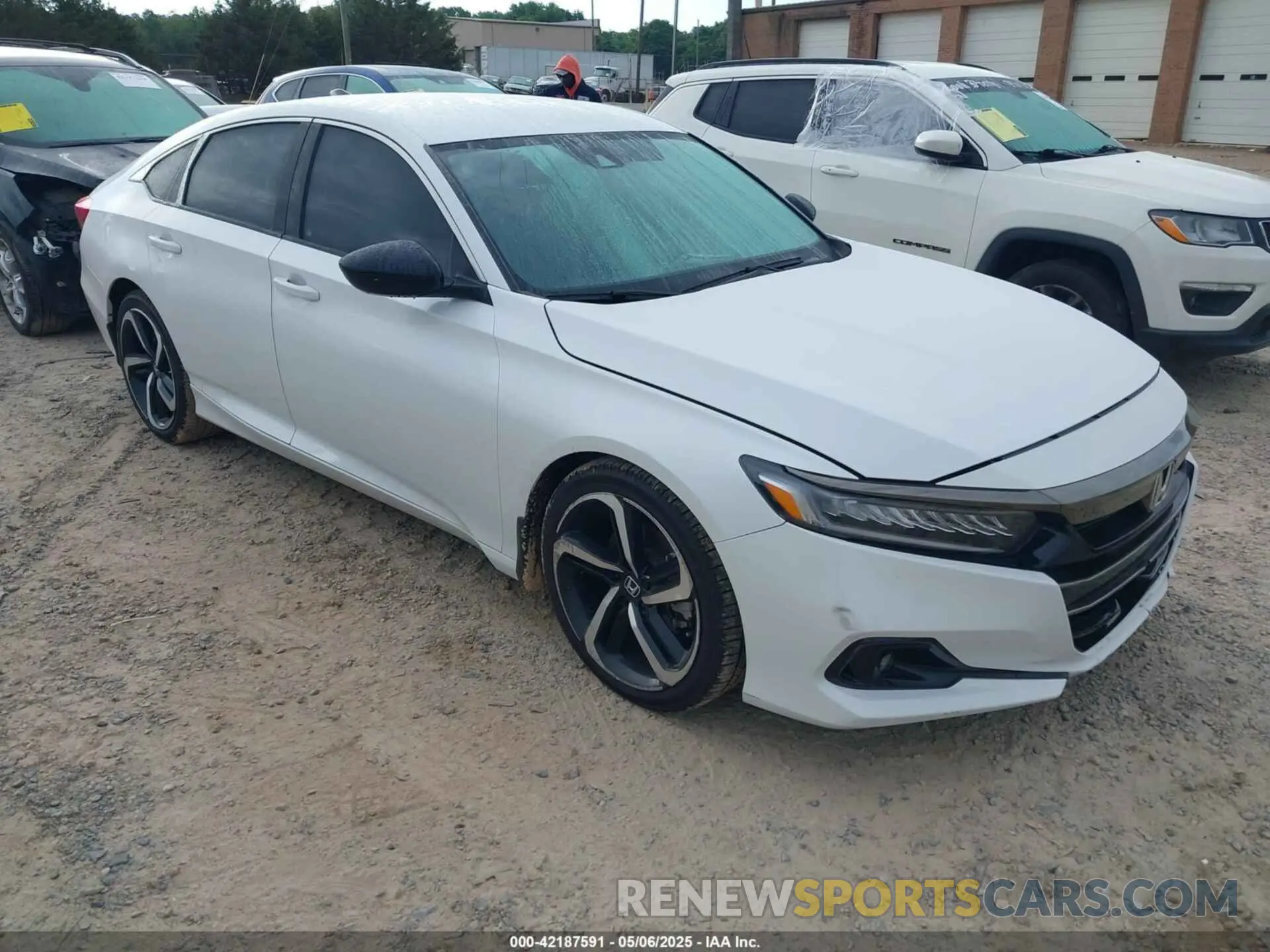 1 Photograph of a damaged car 1HGCV1F4XNA066492 HONDA ACCORD 2022
