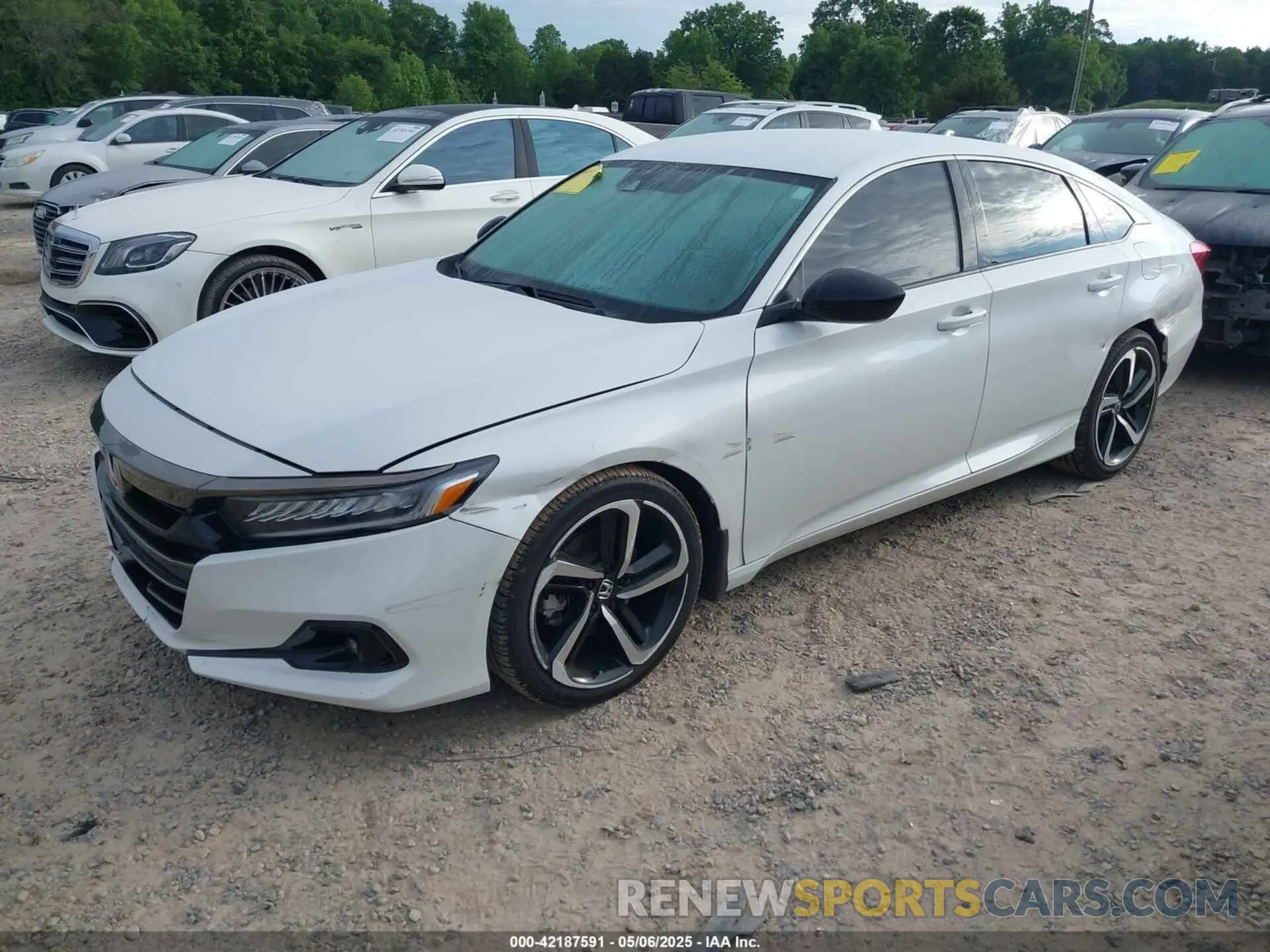 2 Photograph of a damaged car 1HGCV1F4XNA066492 HONDA ACCORD 2022