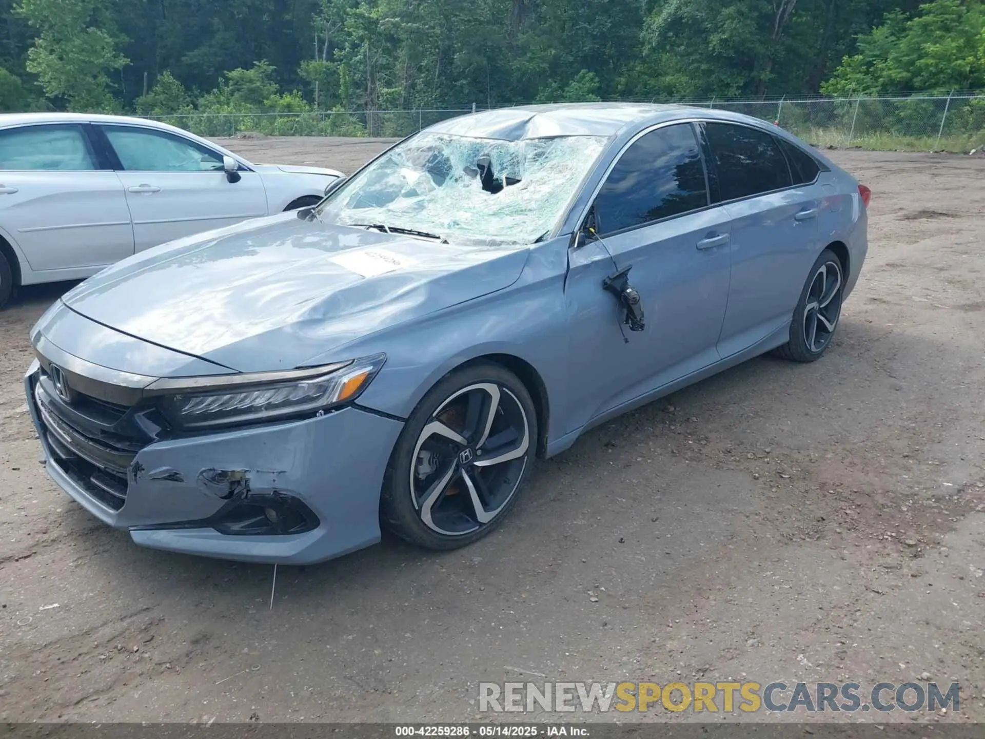2 Photograph of a damaged car 1HGCV1F4XNA069392 HONDA ACCORD 2022